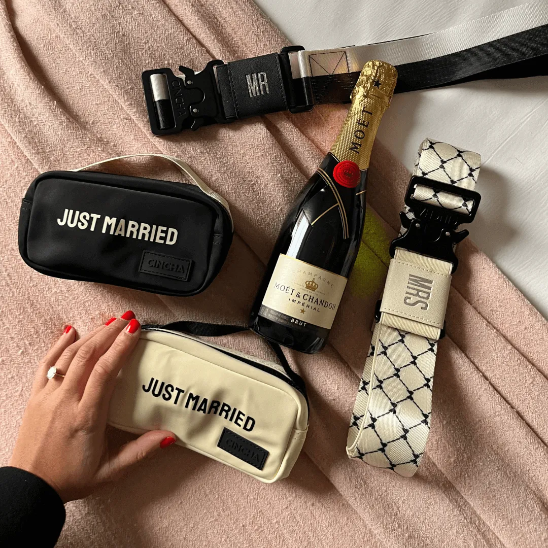 The Bag Buddy - Just Married (Cream) sold by Cincha Travel product image thumbnail 4