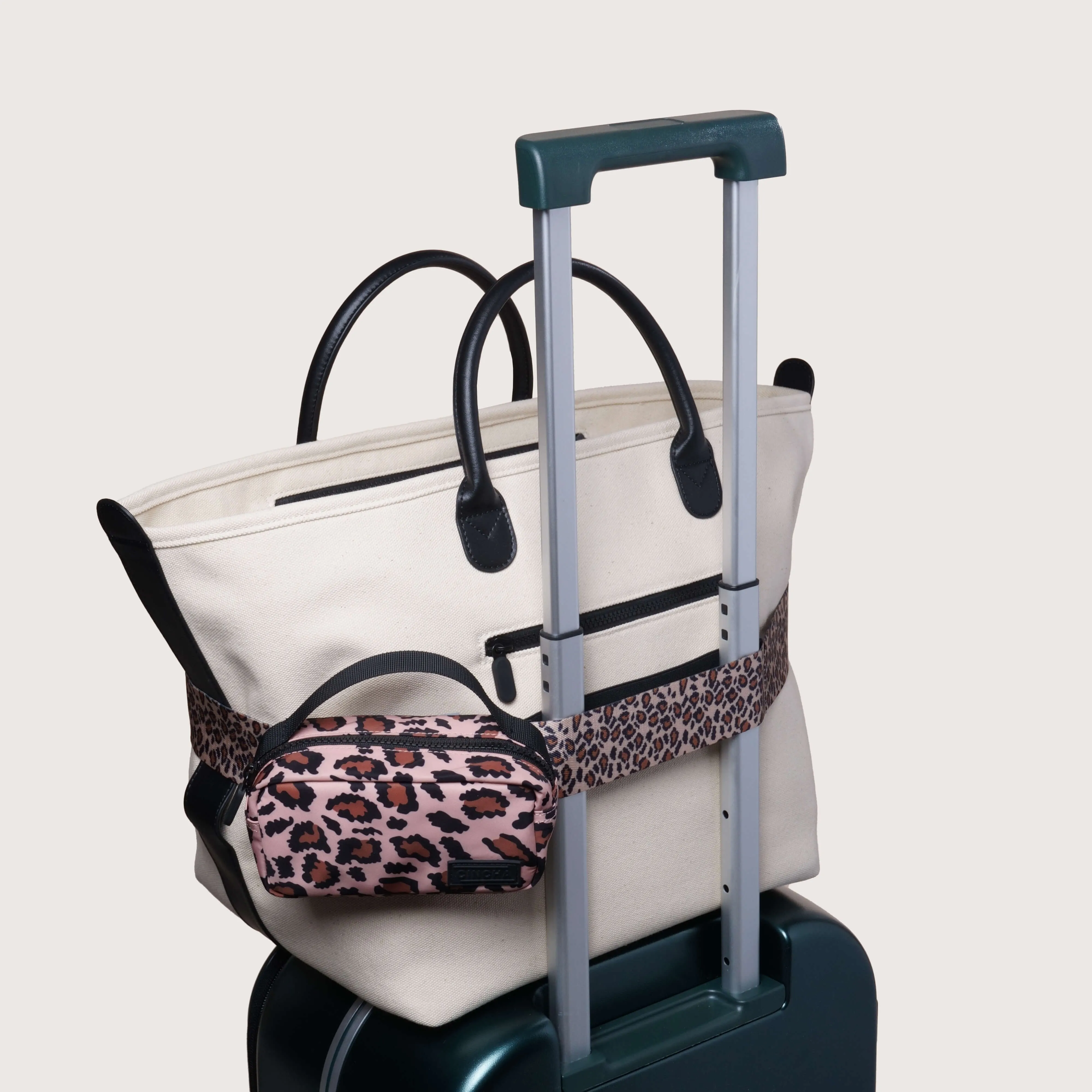 The Bag Buddy - Leopard sold by Cincha Travel