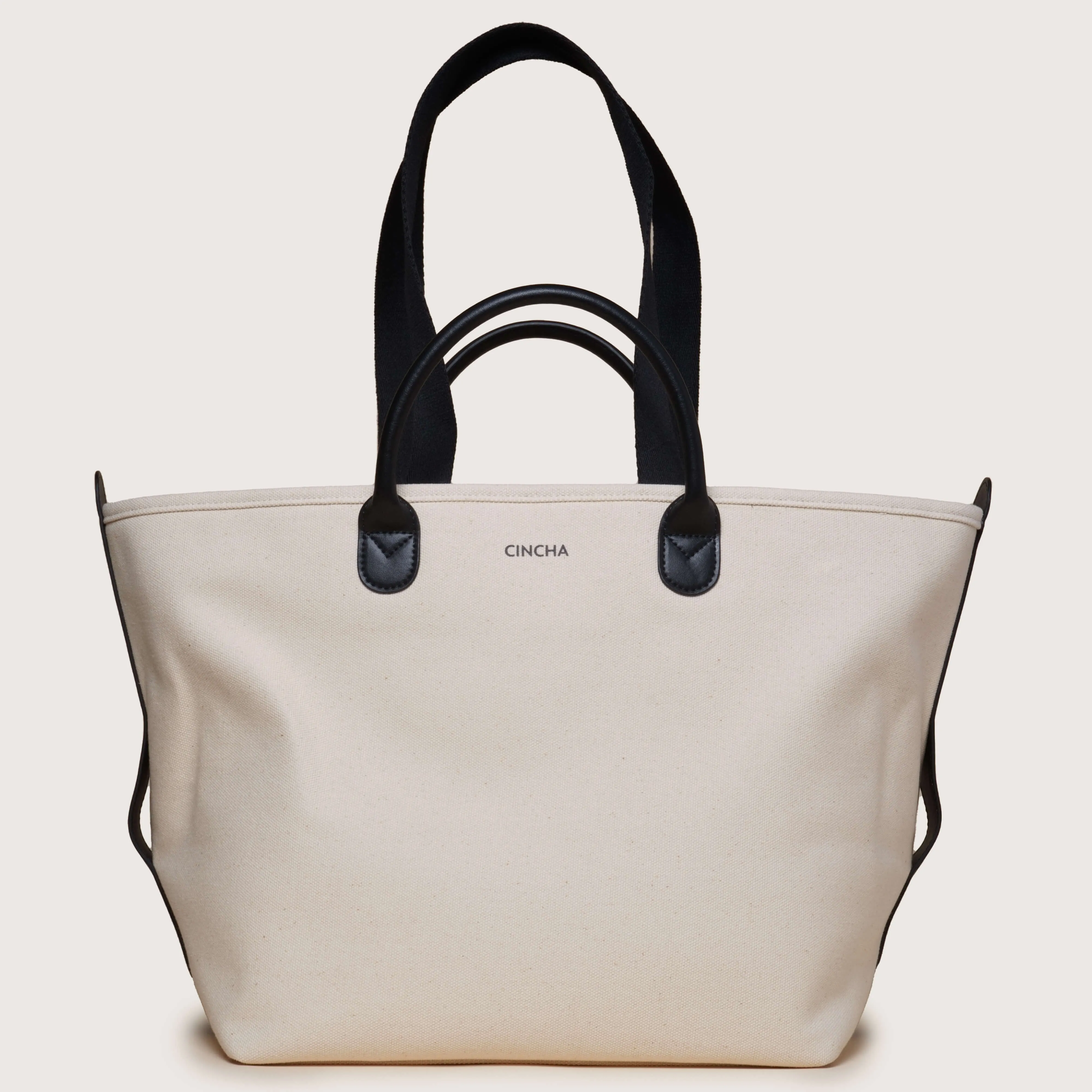 The Canvas Go-Tote - Cream sold by Cincha Travel