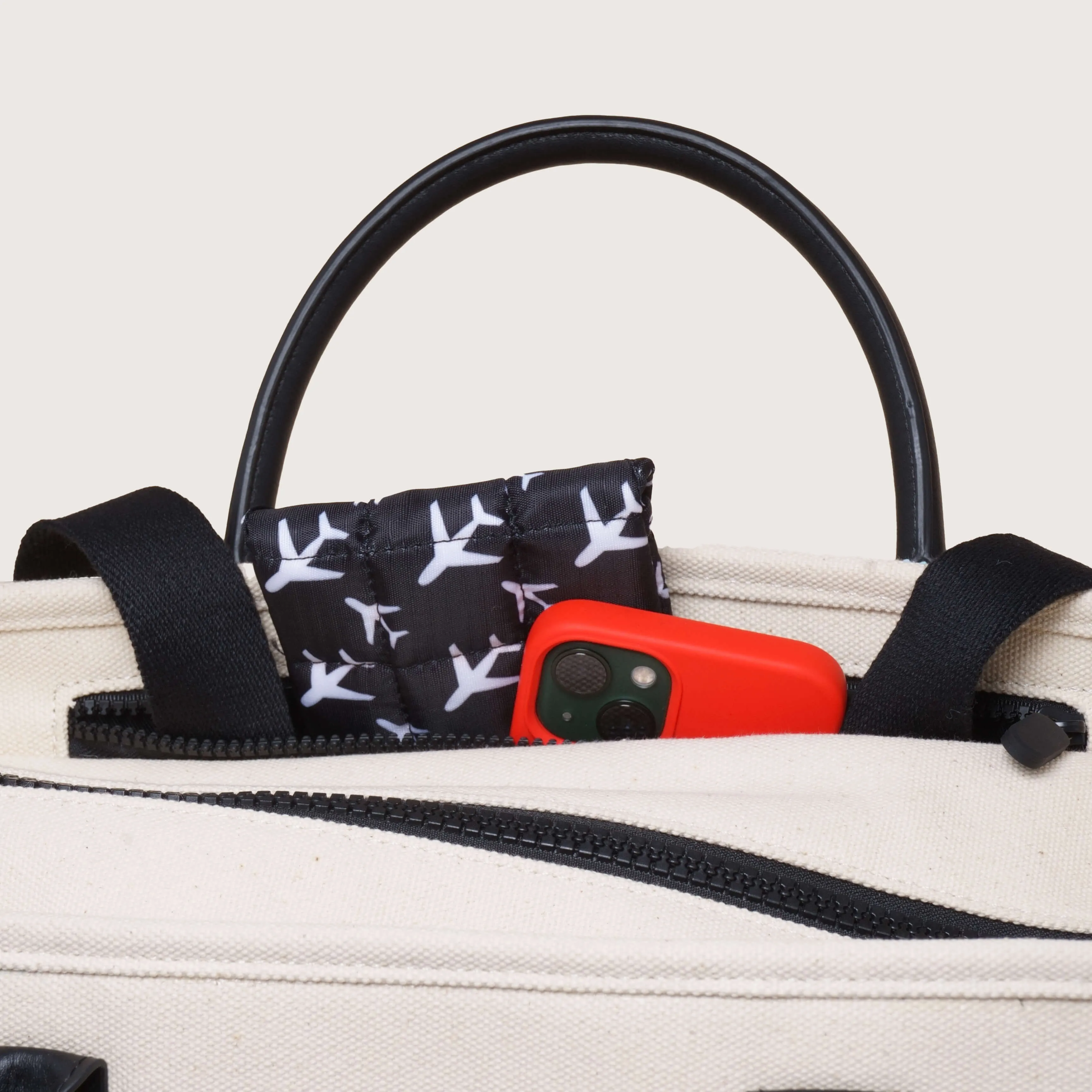 The Canvas Go-Tote - Cream sold by Cincha Travel product image thumbnail 4