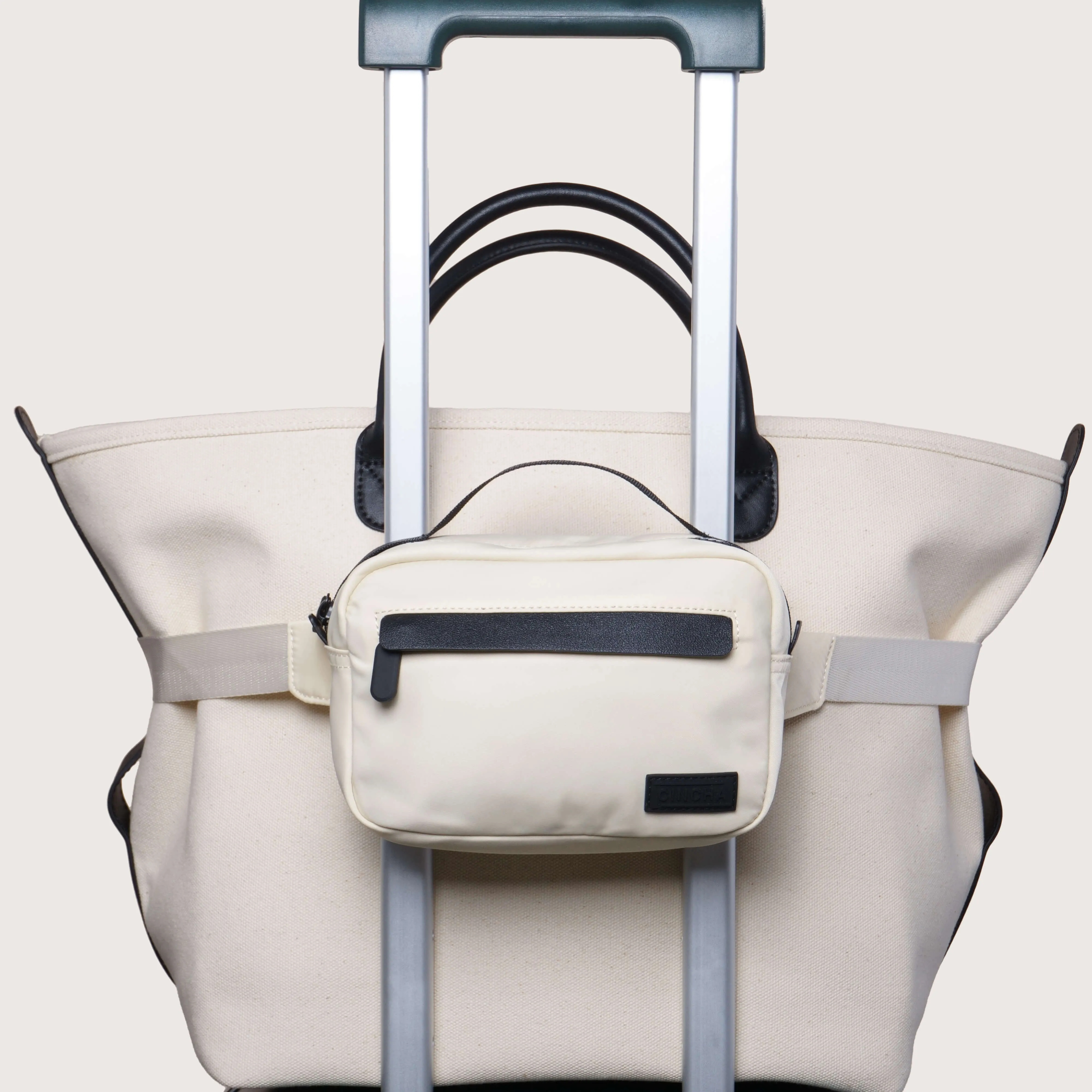 Travel Belt Bag - Cream sold by Cincha Travel product image thumbnail 2