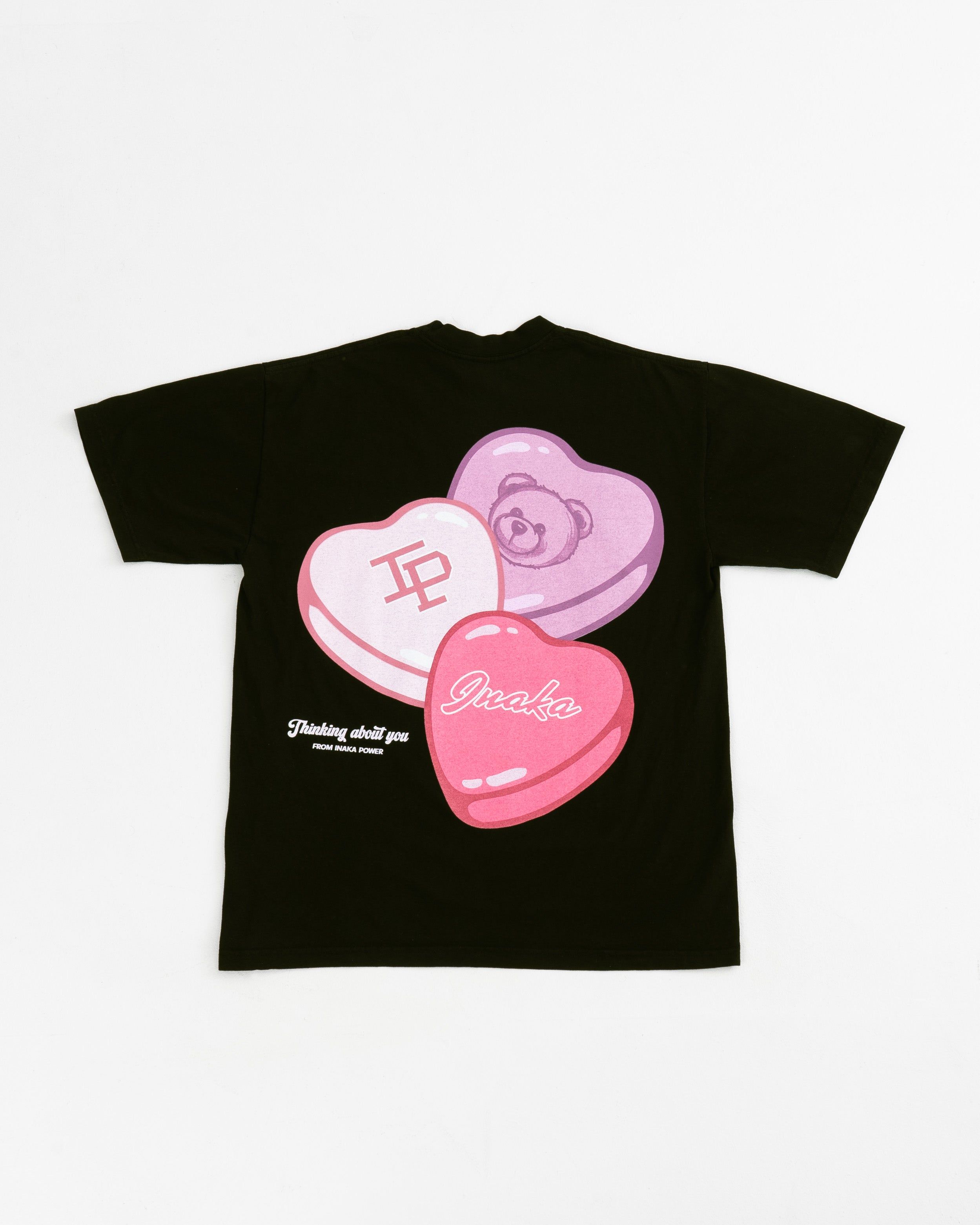 Teddy Love Tee - Black sold by Inaka power product image thumbnail 2