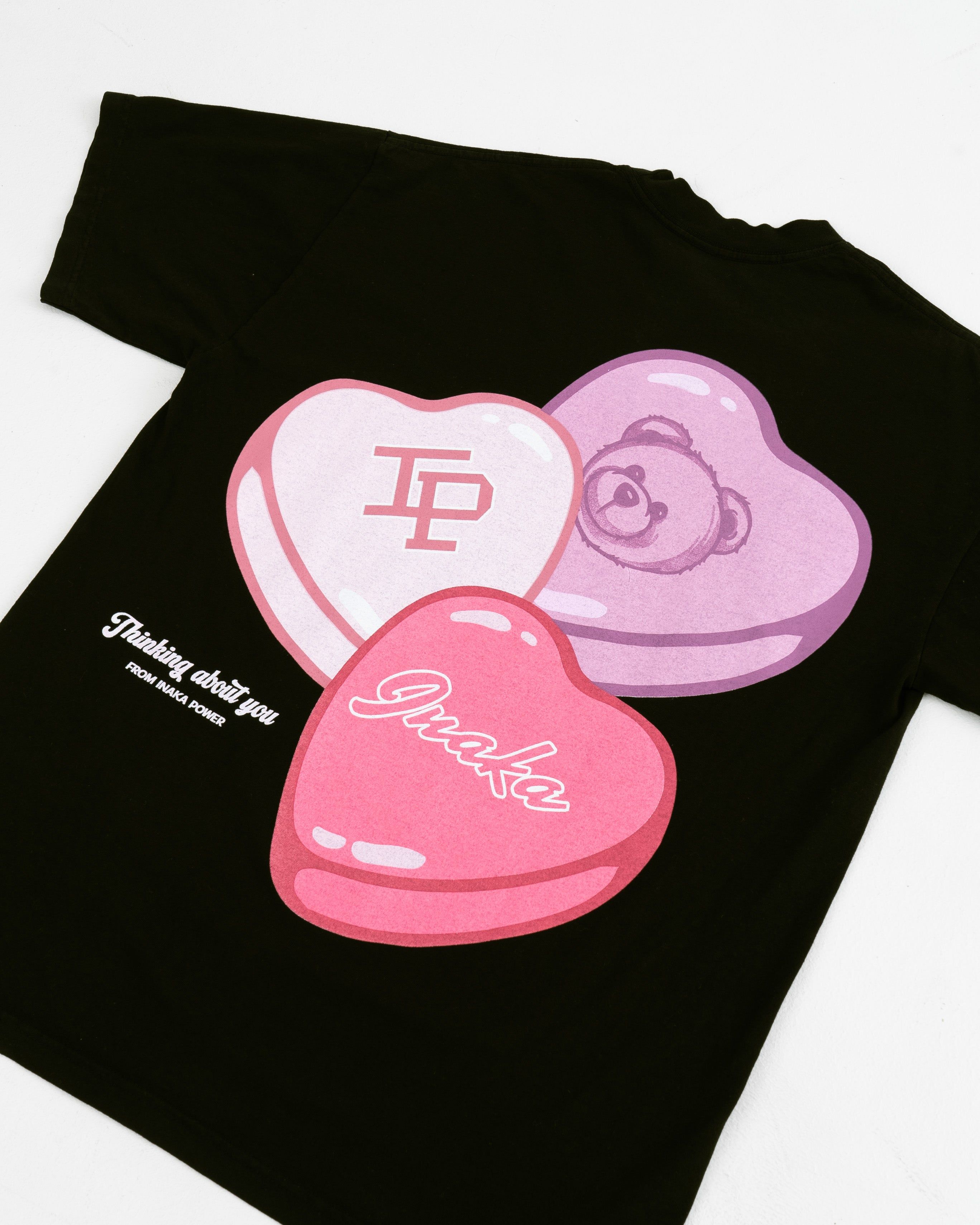 Teddy Love Tee - Black sold by Inaka power product image thumbnail 4