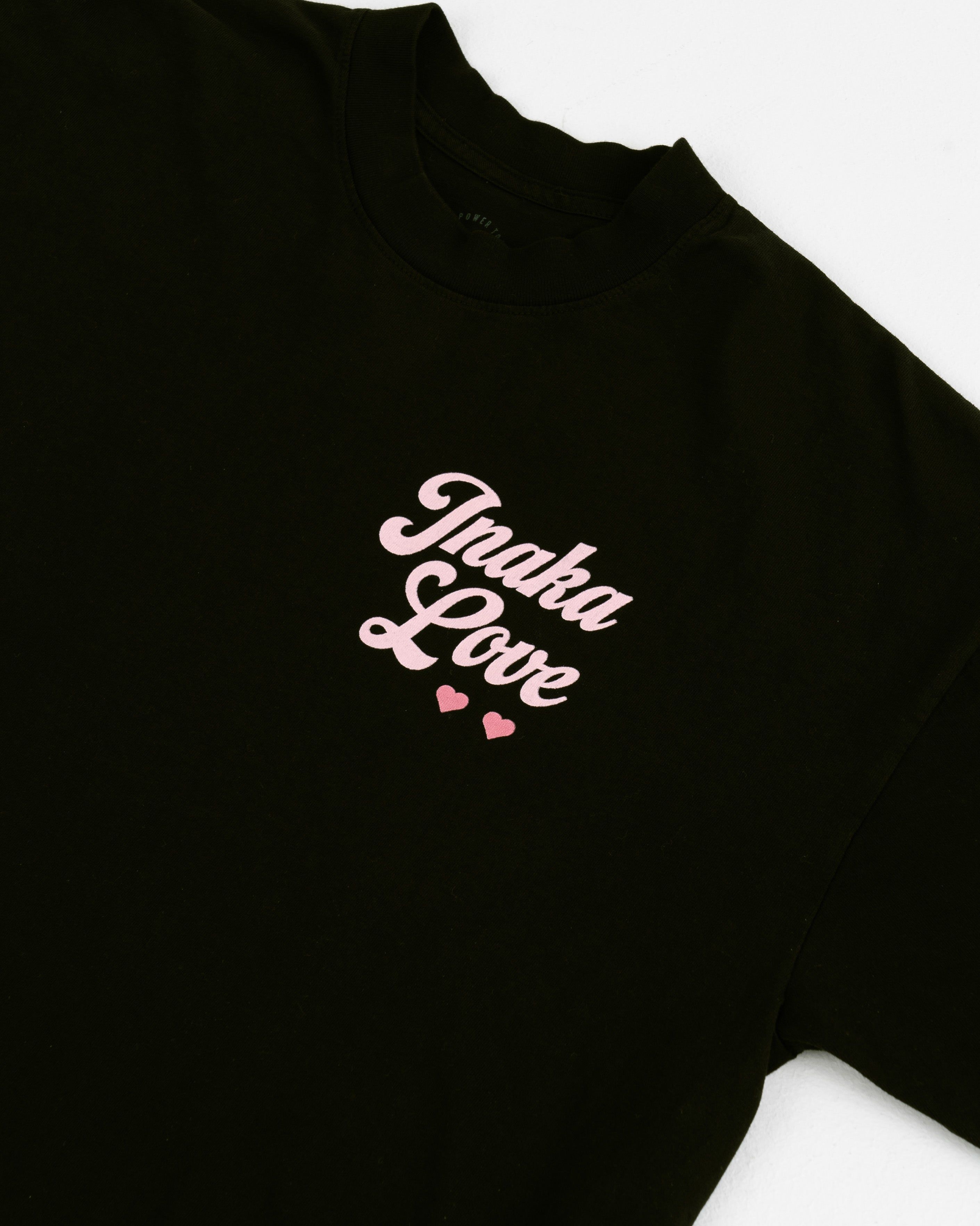 Teddy Love Tee - Black sold by Inaka power product image thumbnail 3