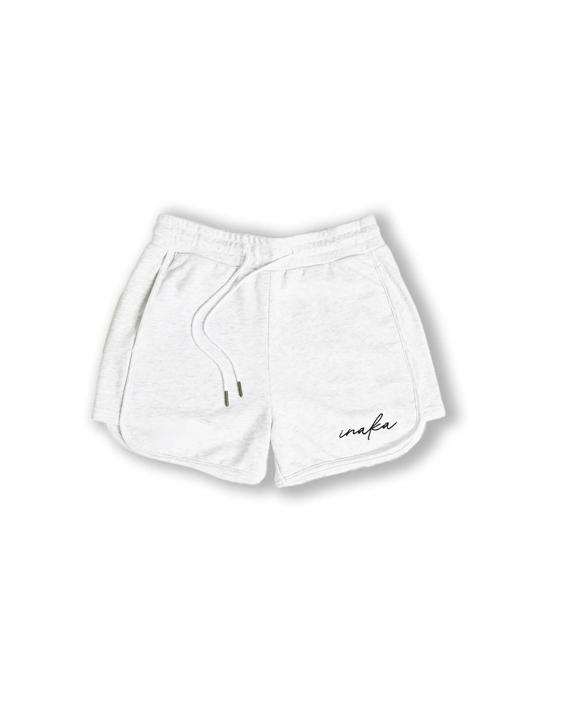 WOMEN'S COTTON SHORTS - SNOW GREY sold by Inaka power product image thumbnail 4