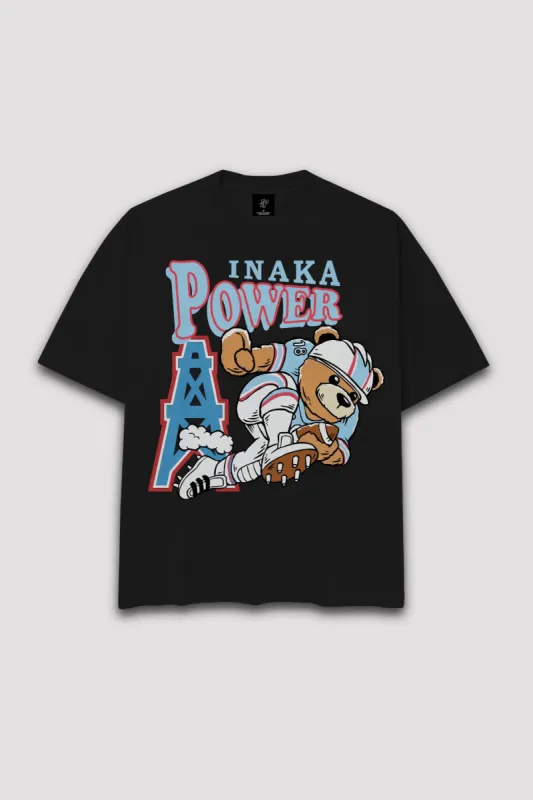 OILERS TEE - VINTAGE BLACK sold by Inaka power