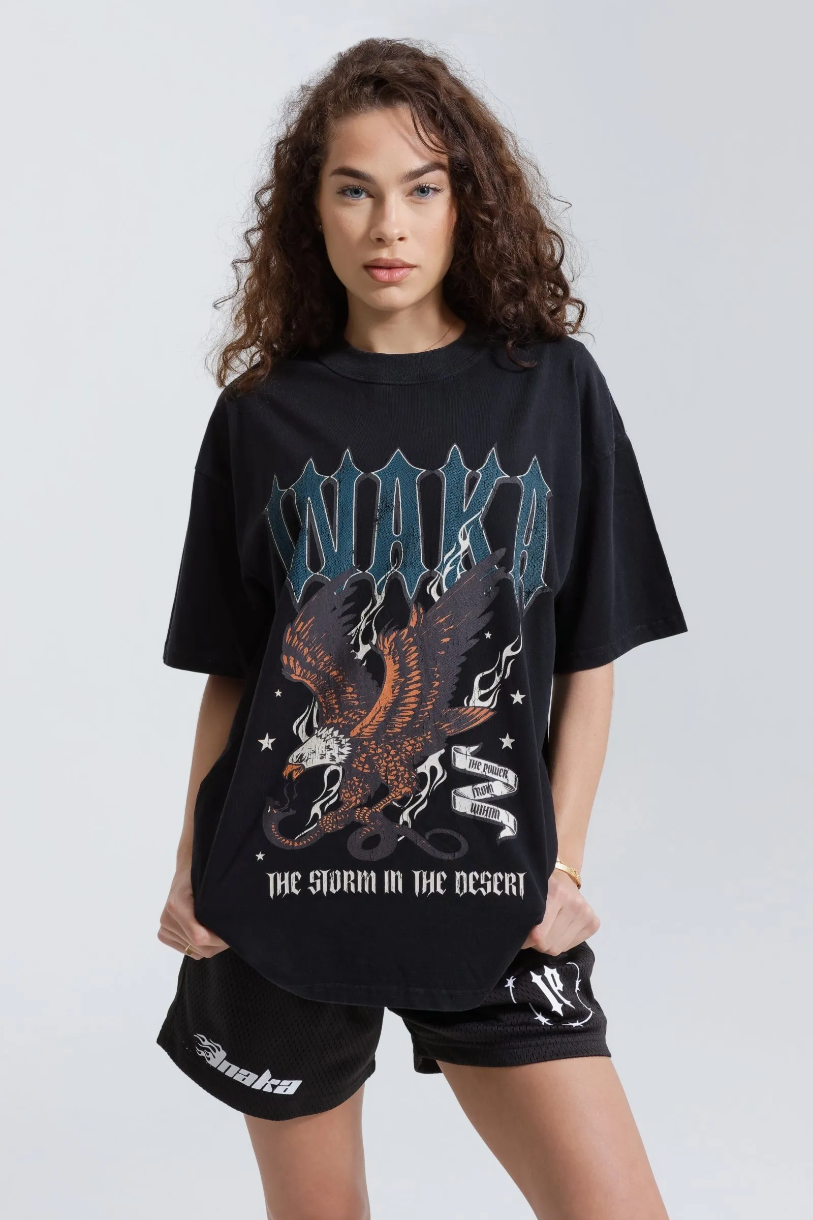 SKYRIDER TEE - BLACK sold by Inaka power product image thumbnail 2