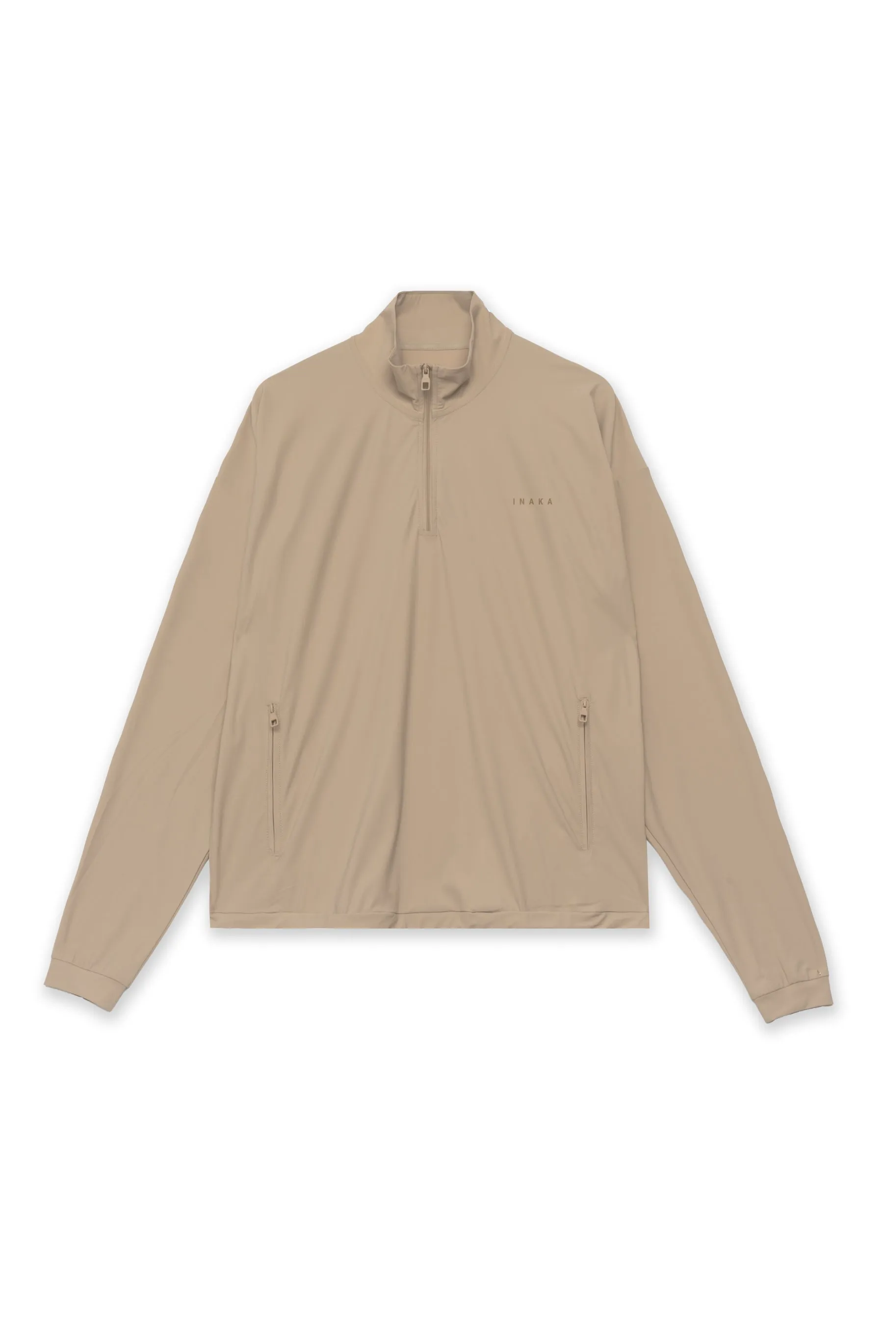 PERFORMANCE CLUB 1/4 ZIP JACKET - TAUPE sold by Inaka power product image thumbnail 2