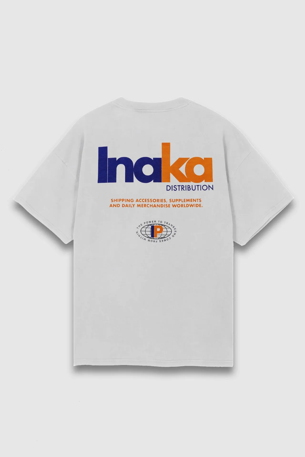 INAKA DISTRIBUTION TEE - WHITE sold by Inaka power product image thumbnail 2