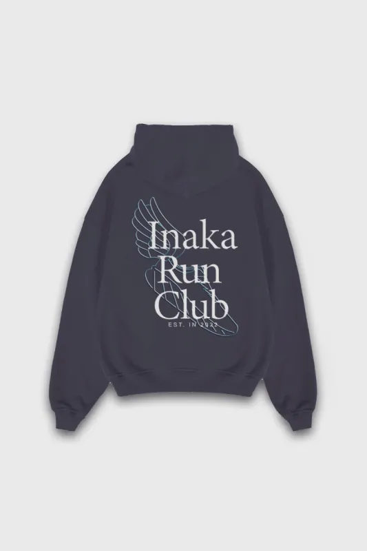 MEN'S RUNNING HOODIE - VINTAGE BLUE sold by Inaka power