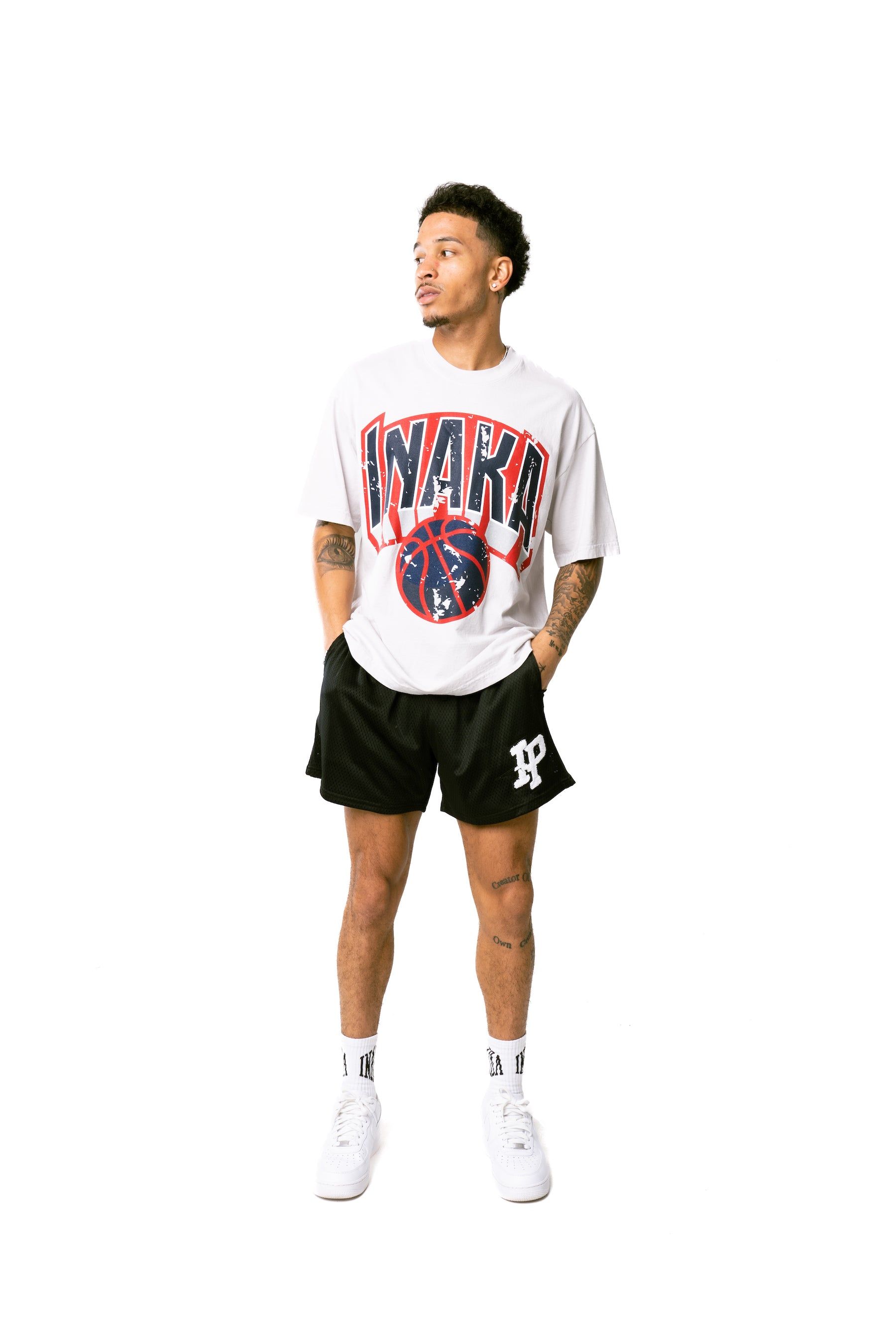 Baller Tee - Light Grey sold by Inaka power product image thumbnail 7