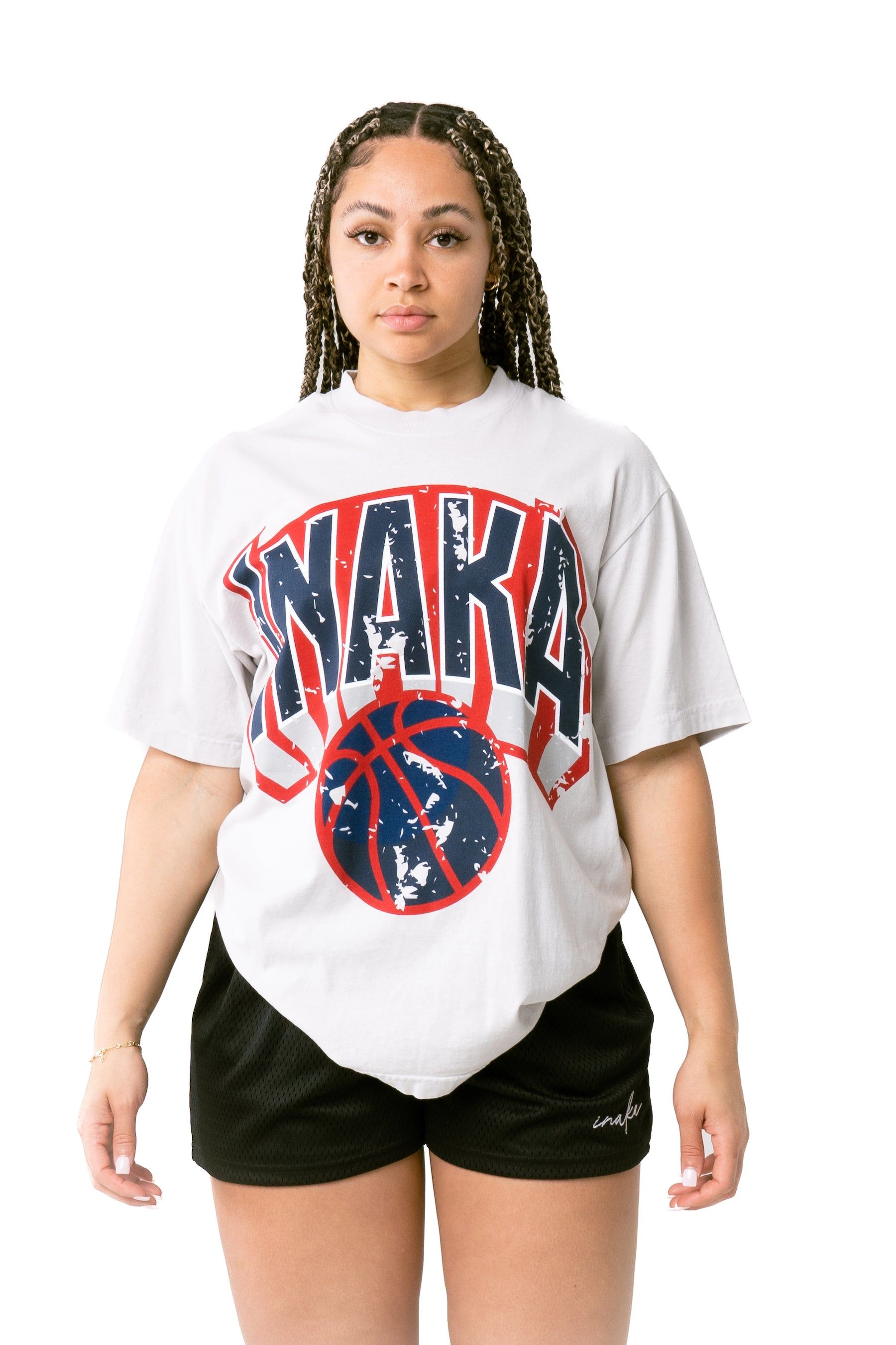 Baller Tee - Light Grey sold by Inaka power product image thumbnail 2