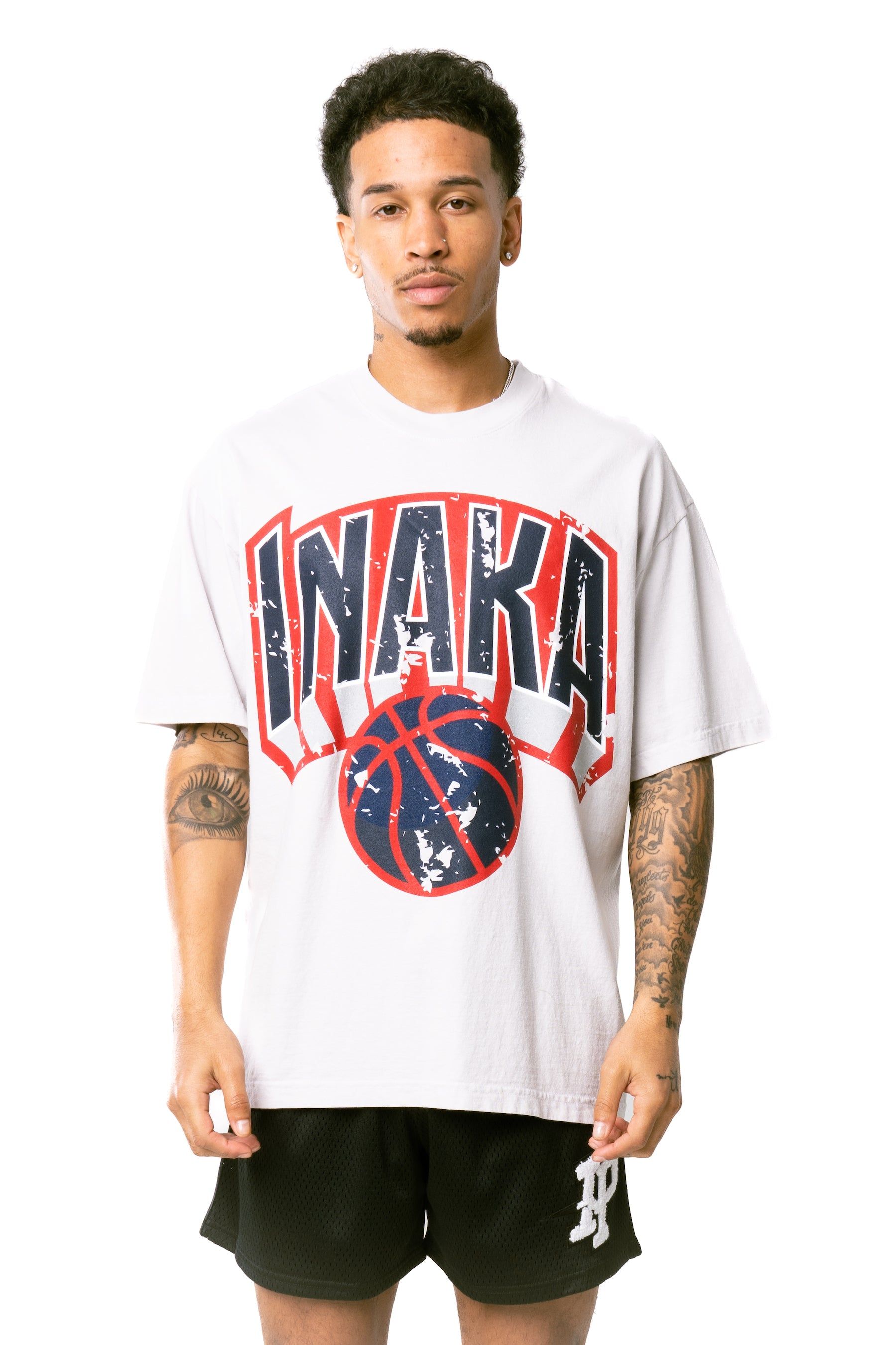 Baller Tee - Light Grey sold by Inaka power product image thumbnail 6