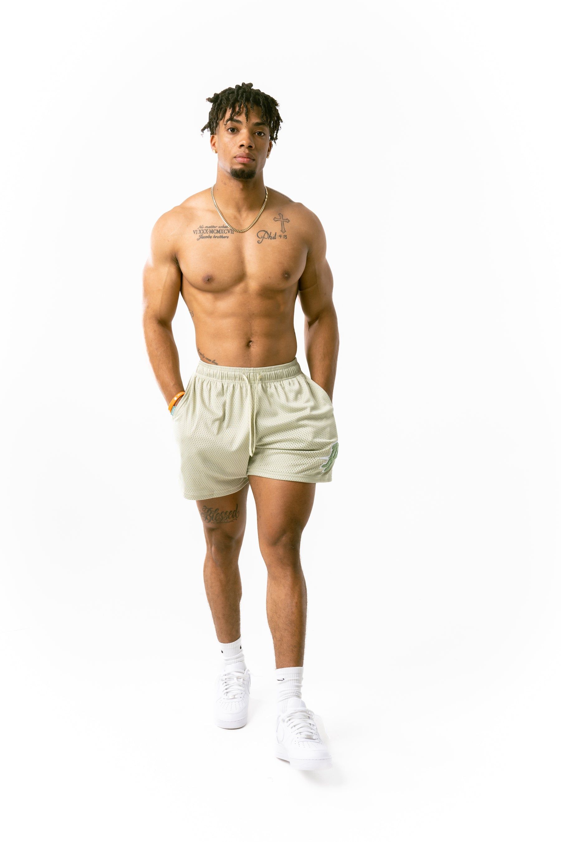 Patch Basic Shorts - Sage sold by Inaka power product image thumbnail 6