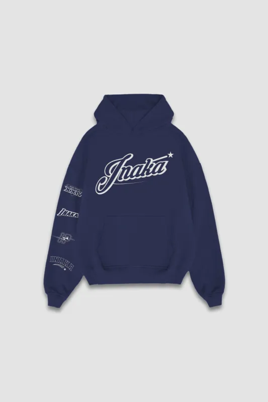 INAKA League Hoodie - Blue sold by Inaka power