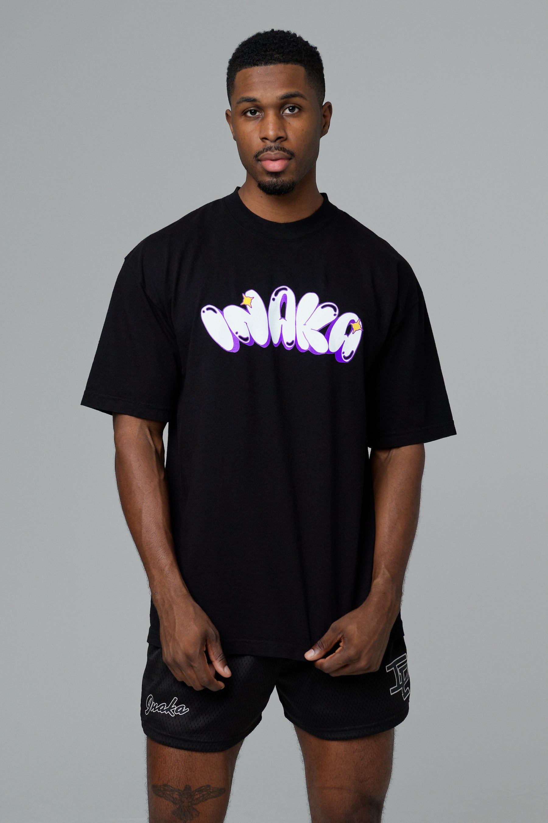Graffiti Tee - Black sold by Inaka power