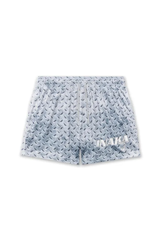 METAL MESH SHORTS - PLATINUM made by Inaka power