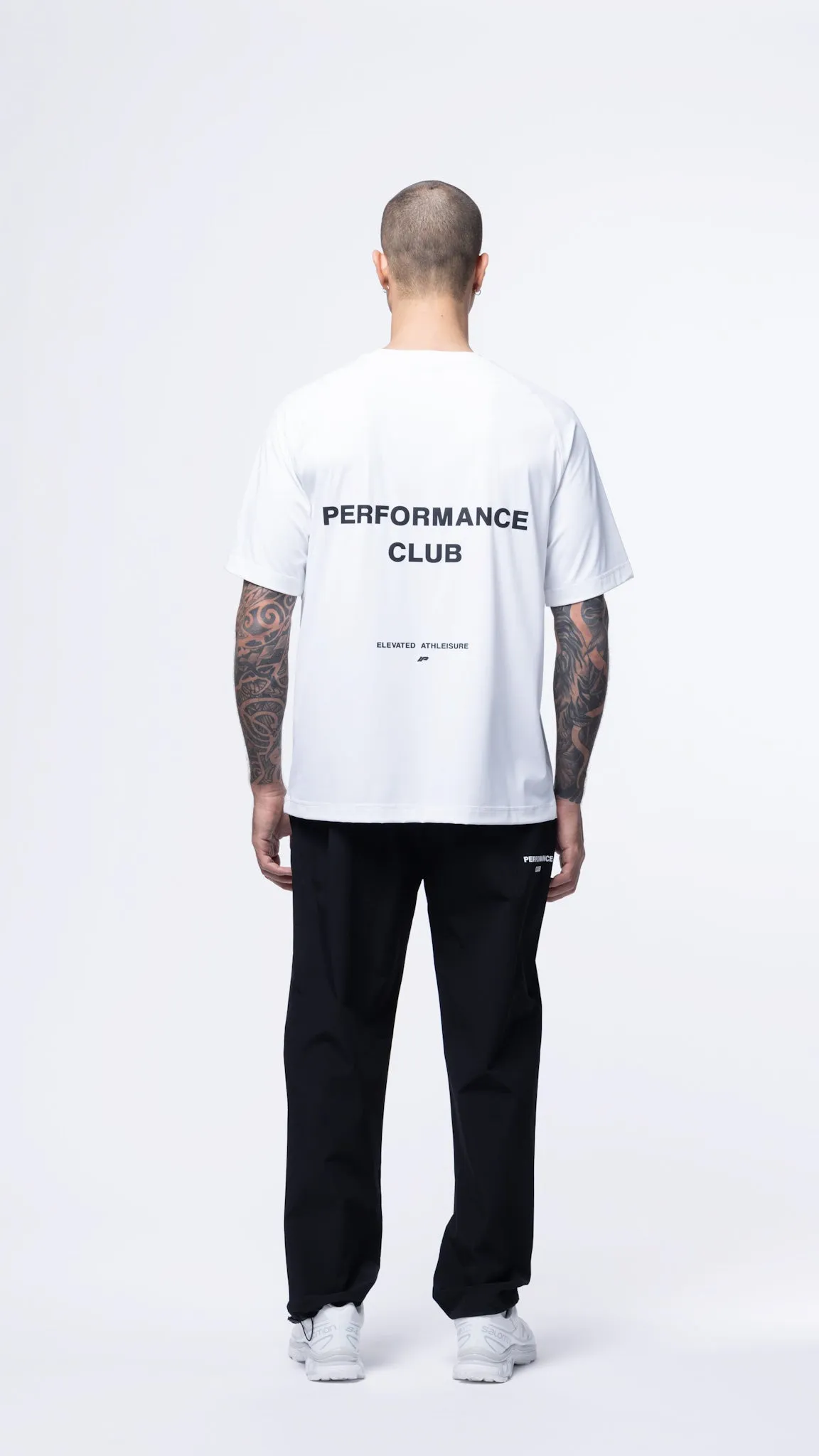 PERFORMANCE CLUB TEE - WHITE sold by Inaka power product image thumbnail 3