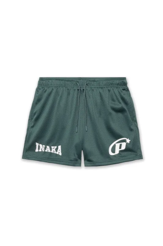 PSTAR MESH SHORTS - EMERALD sold by Inaka power