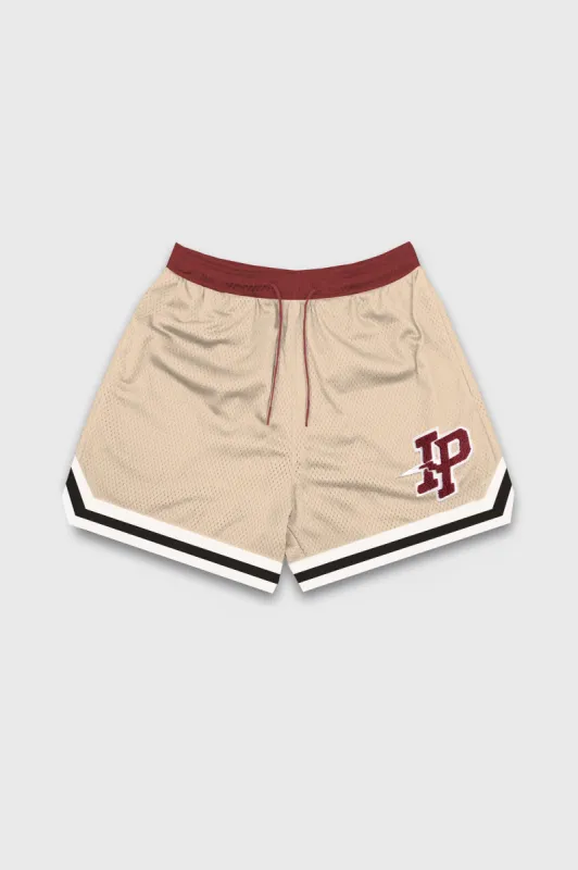 MEN'S LEAGUE MESH SHORTS - BEIGE sold by Inaka power