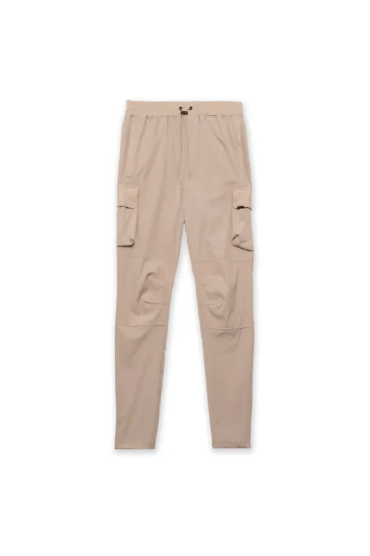 MEN'S PERFORMANCE TECH CARGO JOGGERS - TAUPE sold by Inaka power