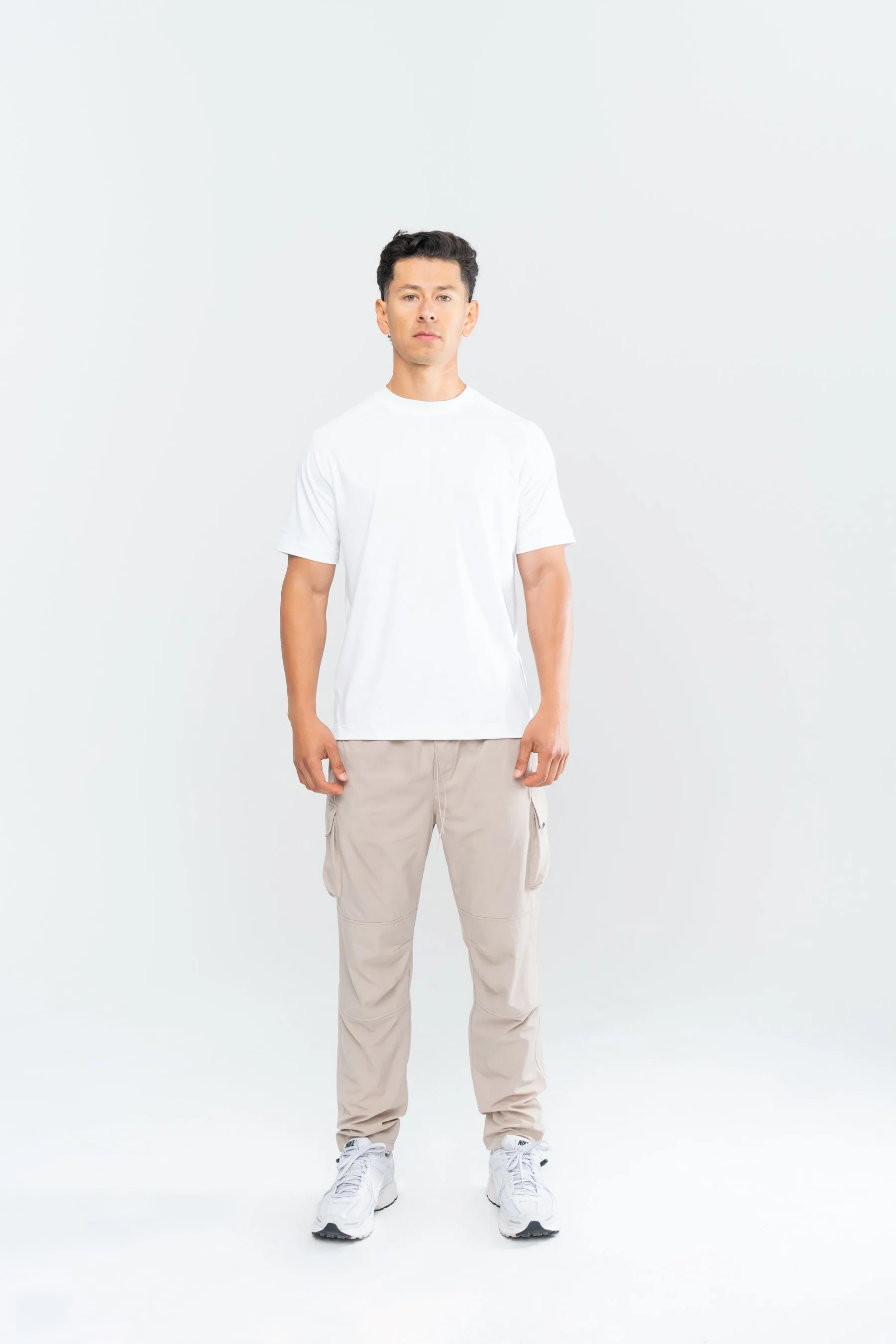 MEN'S PERFORMANCE TECH CARGO JOGGERS - TAUPE sold by Inaka power product image thumbnail 2