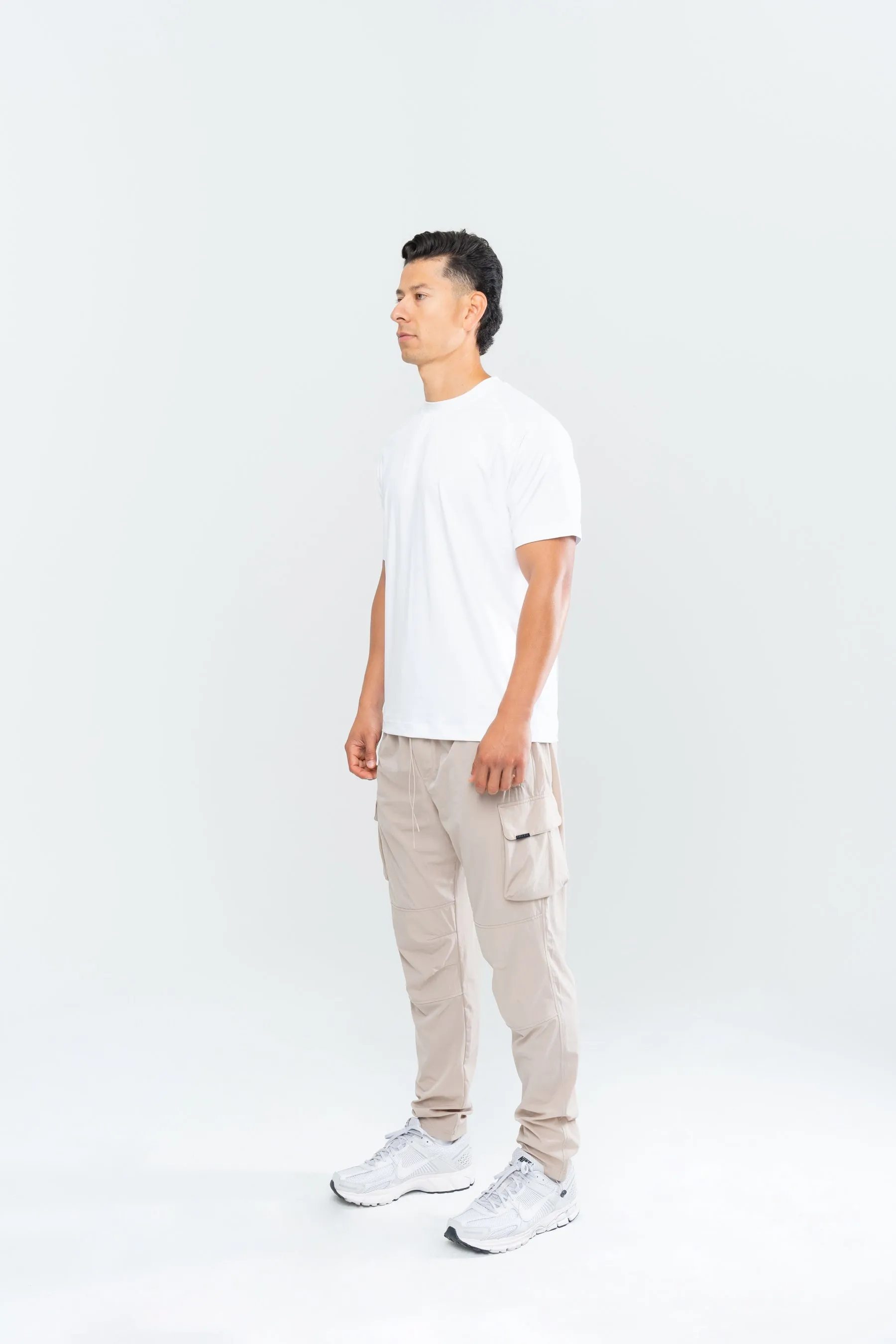 MEN'S PERFORMANCE TECH CARGO JOGGERS - TAUPE sold by Inaka power product image thumbnail 4