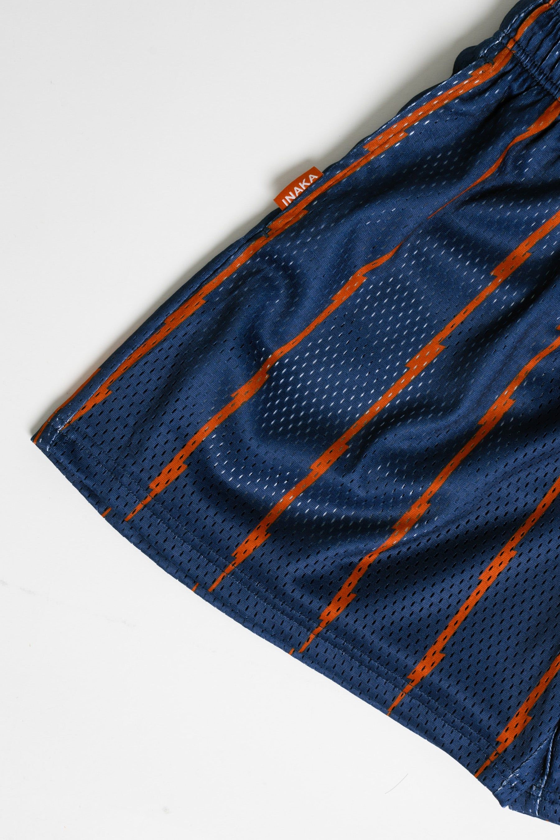 Pinstripe Shorts - Midnight Blue sold by Inaka power product image thumbnail 3