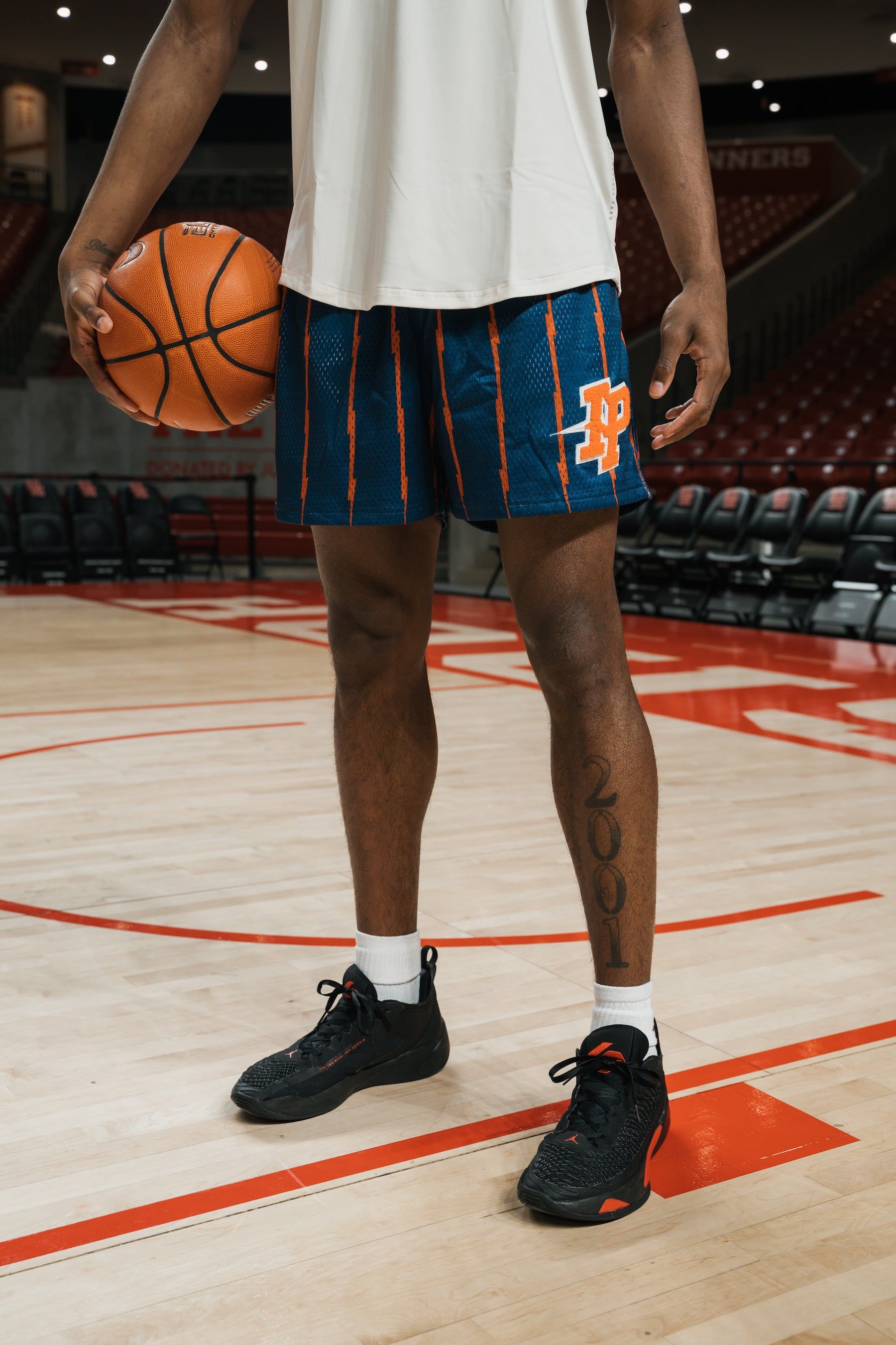 Pinstripe Shorts - Midnight Blue sold by Inaka power product image thumbnail 5