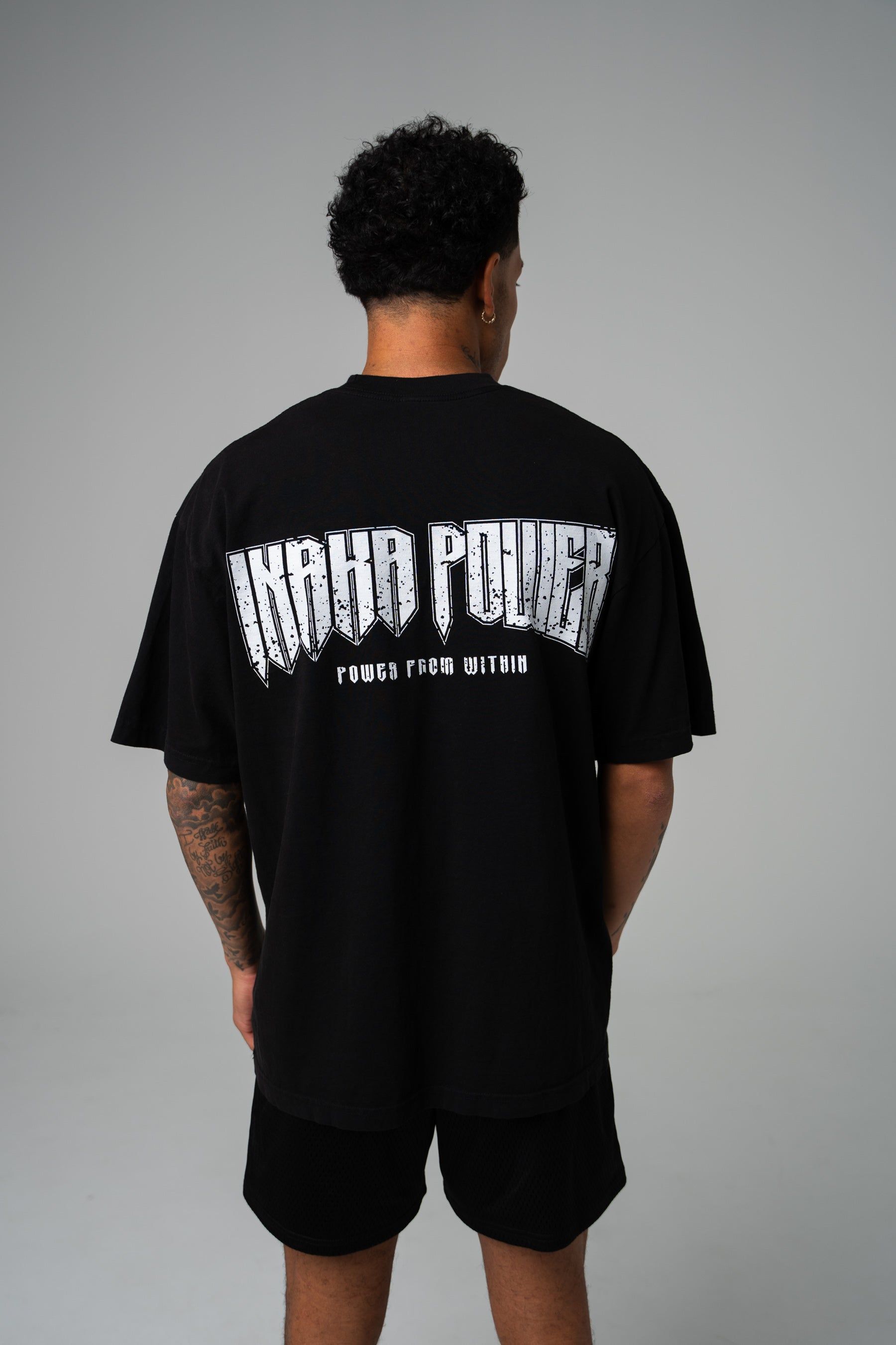 Power from Within Tee - Black sold by Inaka power product image thumbnail 4