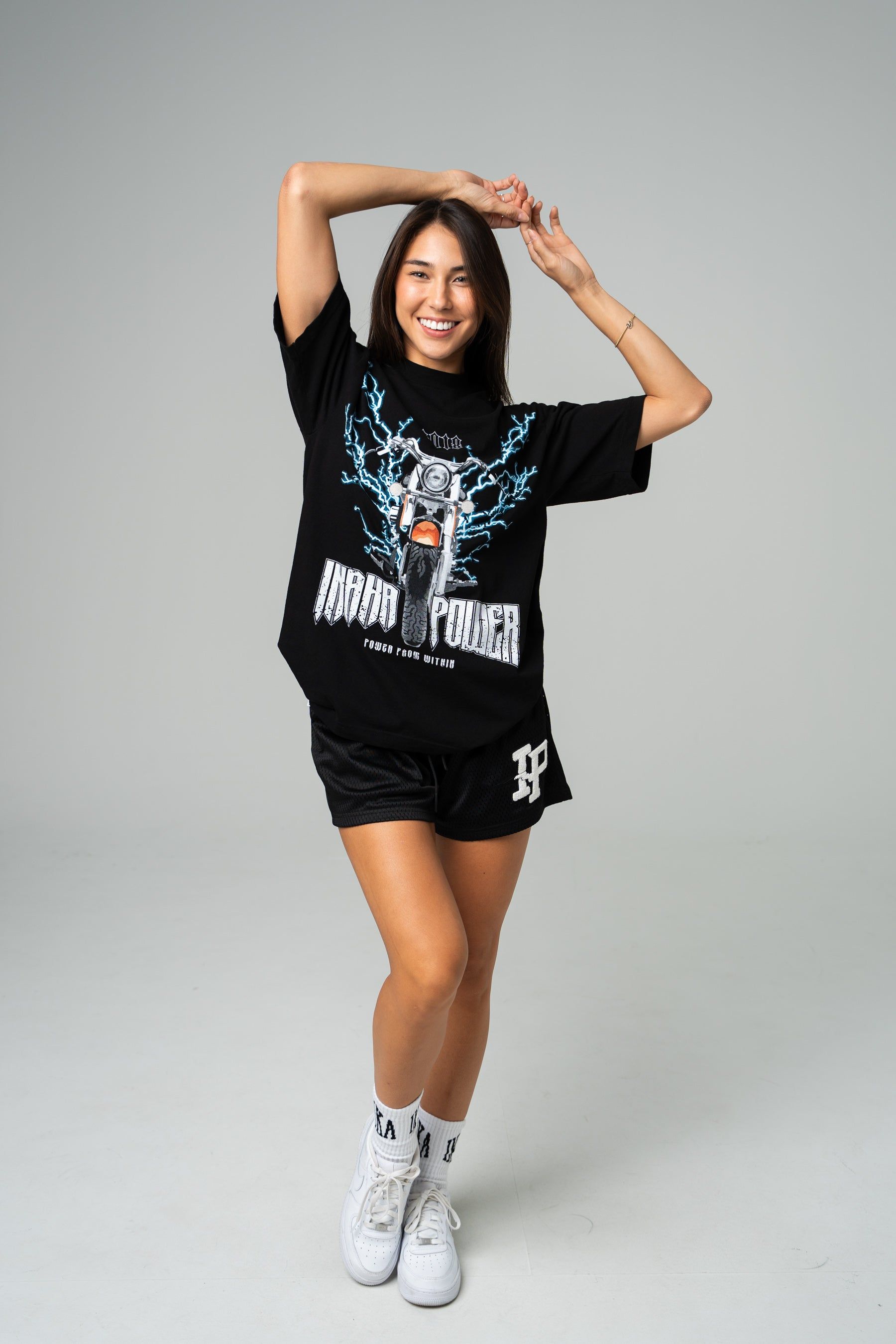 Power from Within Tee - Black sold by Inaka power product image thumbnail 5