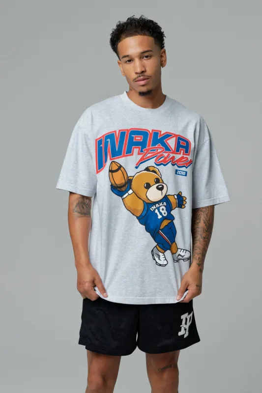 NEW ENGLAND TEDDY TEE - GREY sold by Inaka power