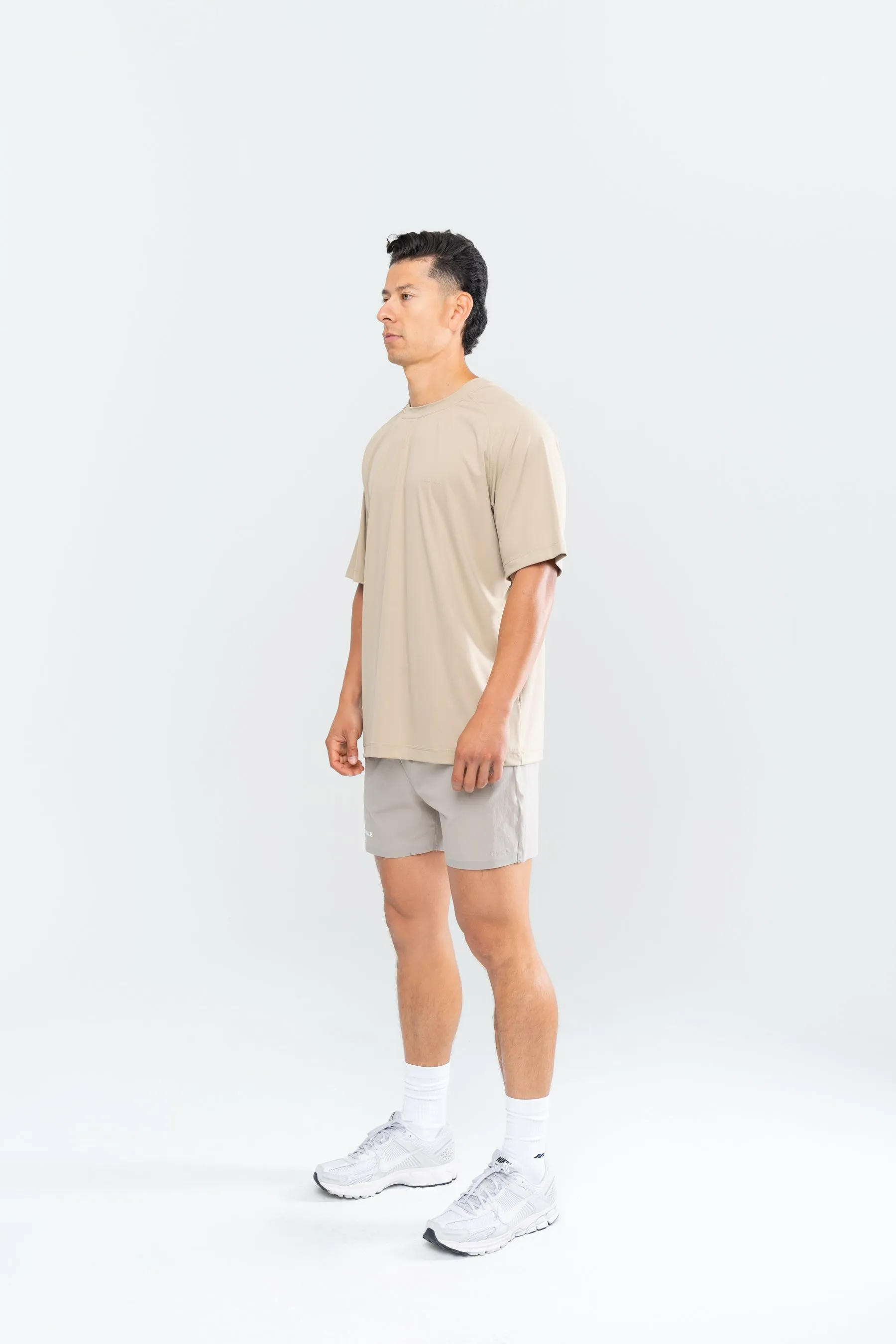 PERFORMANCE CLUB TEE - TAUPE sold by Inaka power product image thumbnail 5