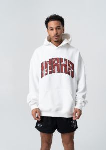 Lightning V2 Hoodie - White/Red sold by Inaka power