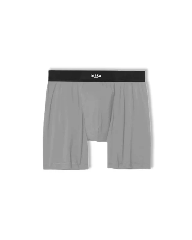 MEN'S BASIC BOXERS - GREY sold by Inaka power
