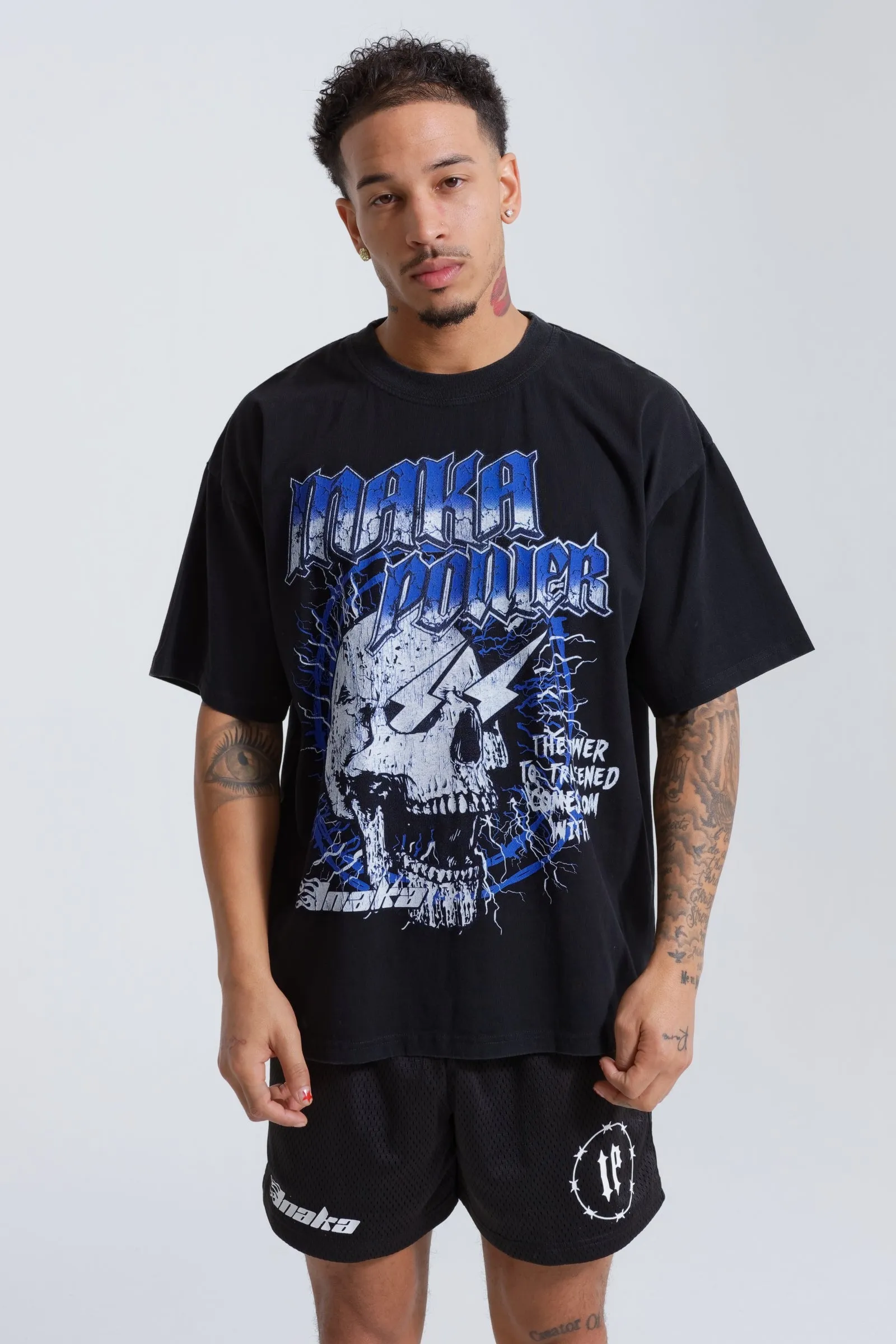ELECTRIC RODEO TEE - VINTAGE BLACK sold by Inaka power product image thumbnail 3