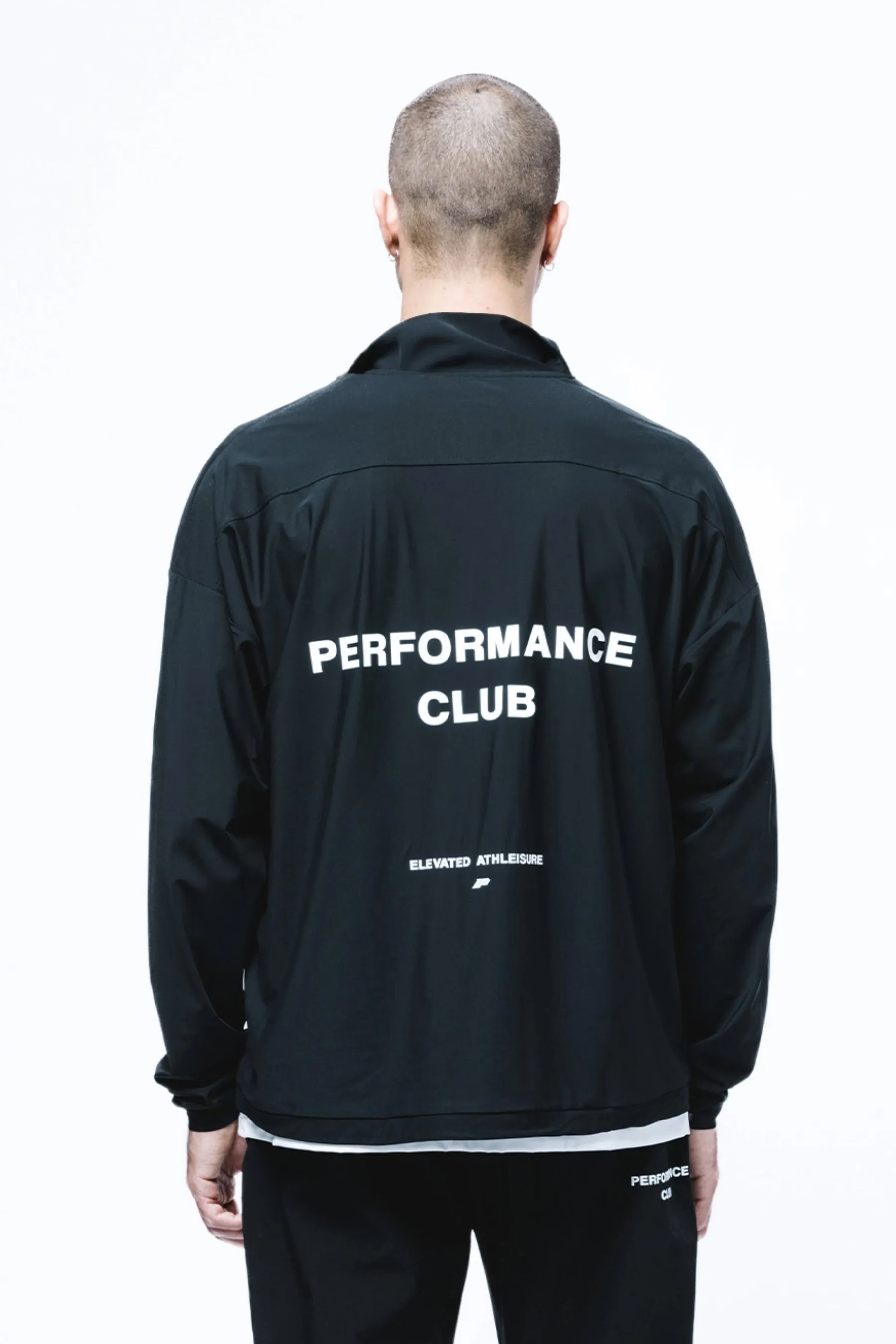PERFORMANCE CLUB 1/4 ZIP JACKET - BLACK sold by Inaka power product image thumbnail 3