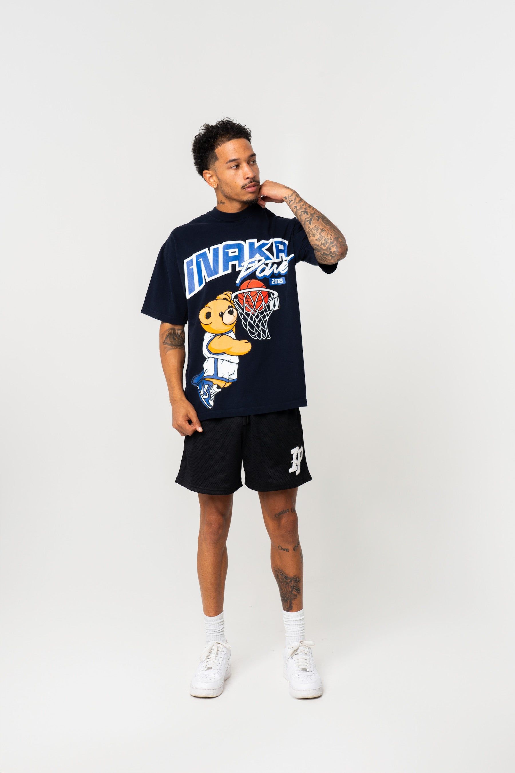 Air Teddy Tee - Navy sold by Inaka power product image thumbnail 2