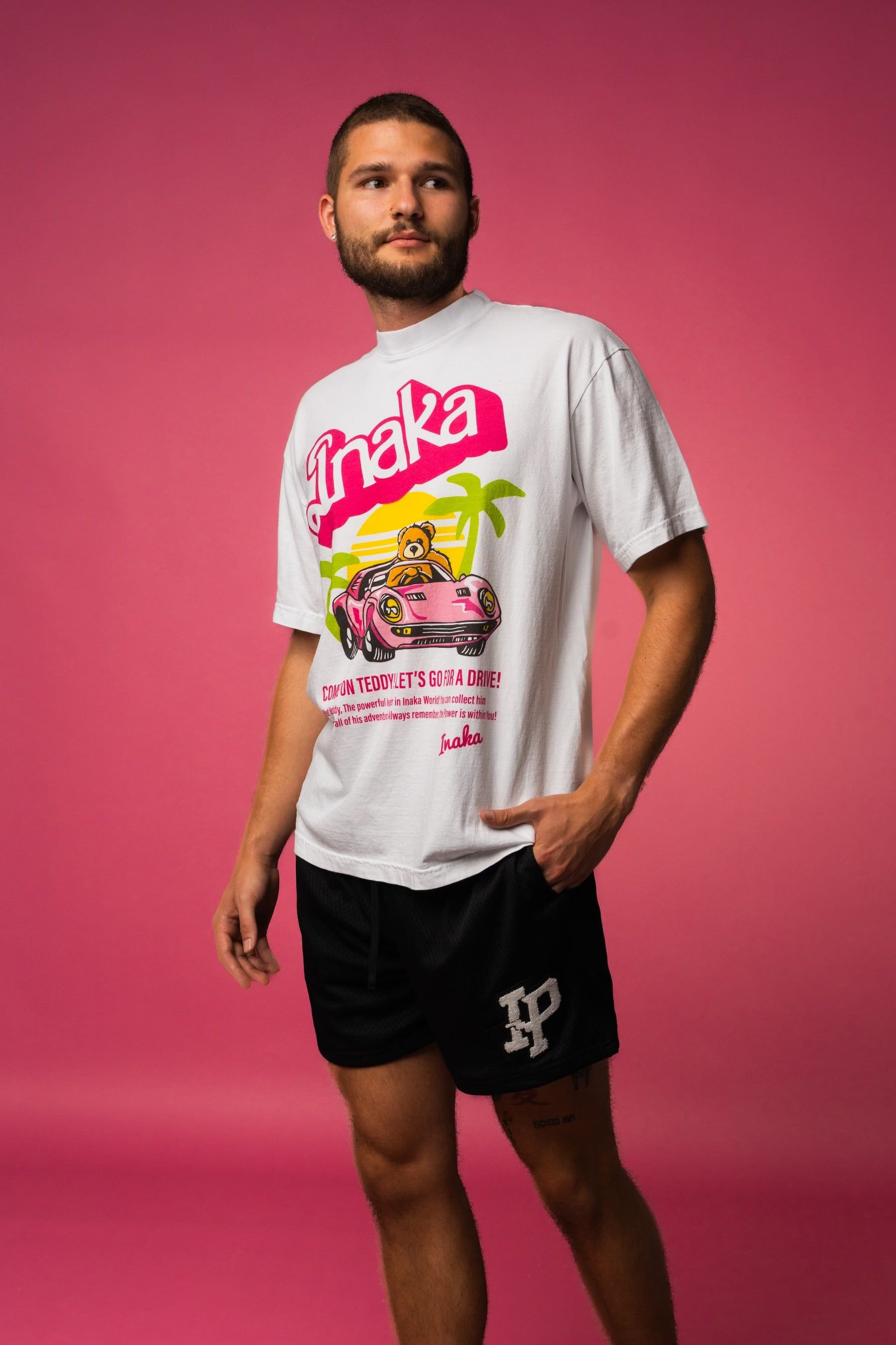 Malibu Teddy Tee - White sold by Inaka power product image thumbnail 4