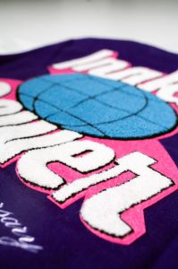 4 Year Letterman Jacket - Purple/White sold by Inaka power