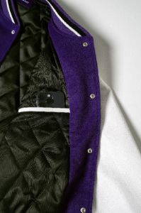 4 Year Letterman Jacket - Purple/White sold by Inaka power