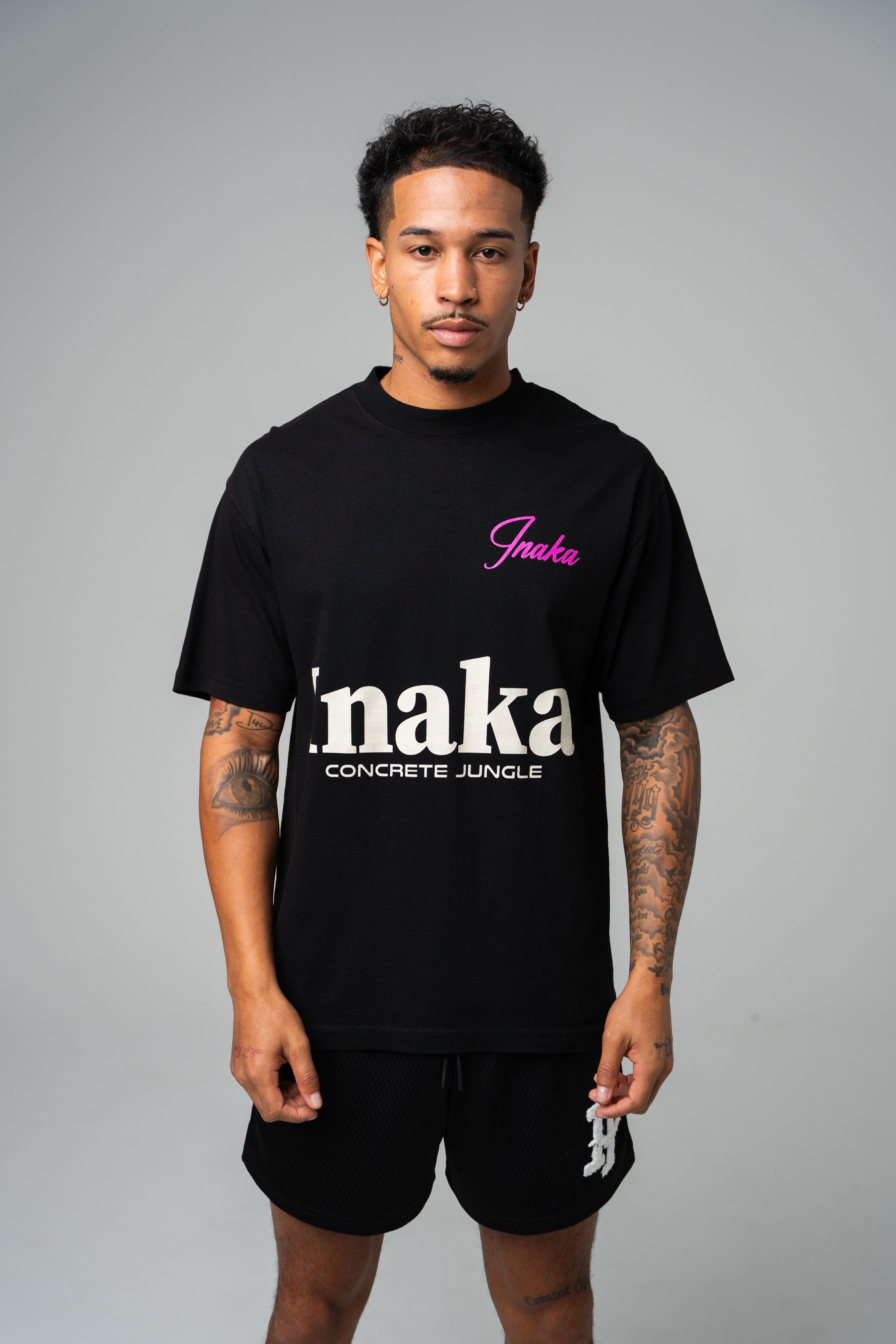 Concrete Jungle Tee - Black sold by Inaka power product image thumbnail 2