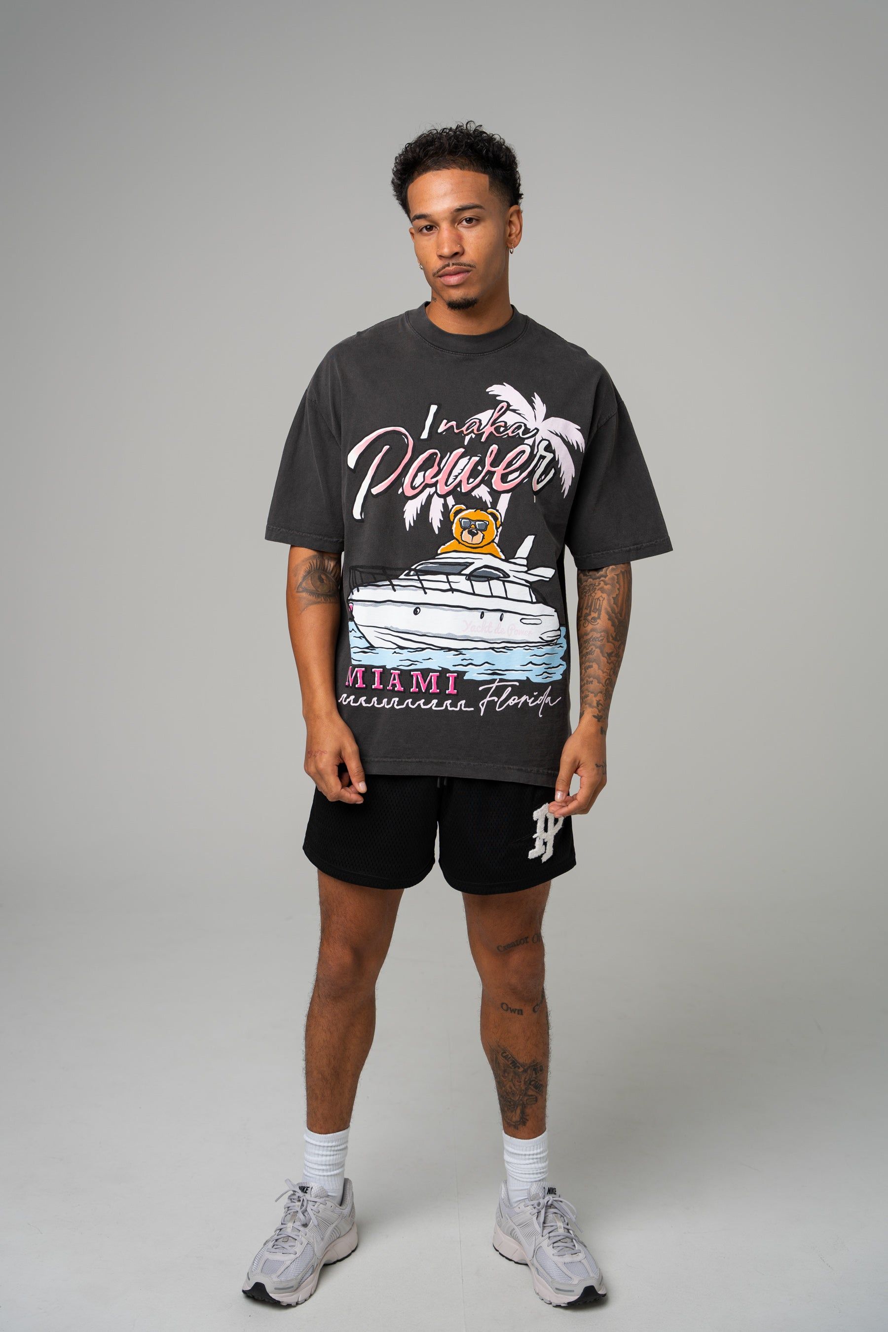 Yacht Teddy Tee - Vintage Black sold by Inaka power product image thumbnail 3