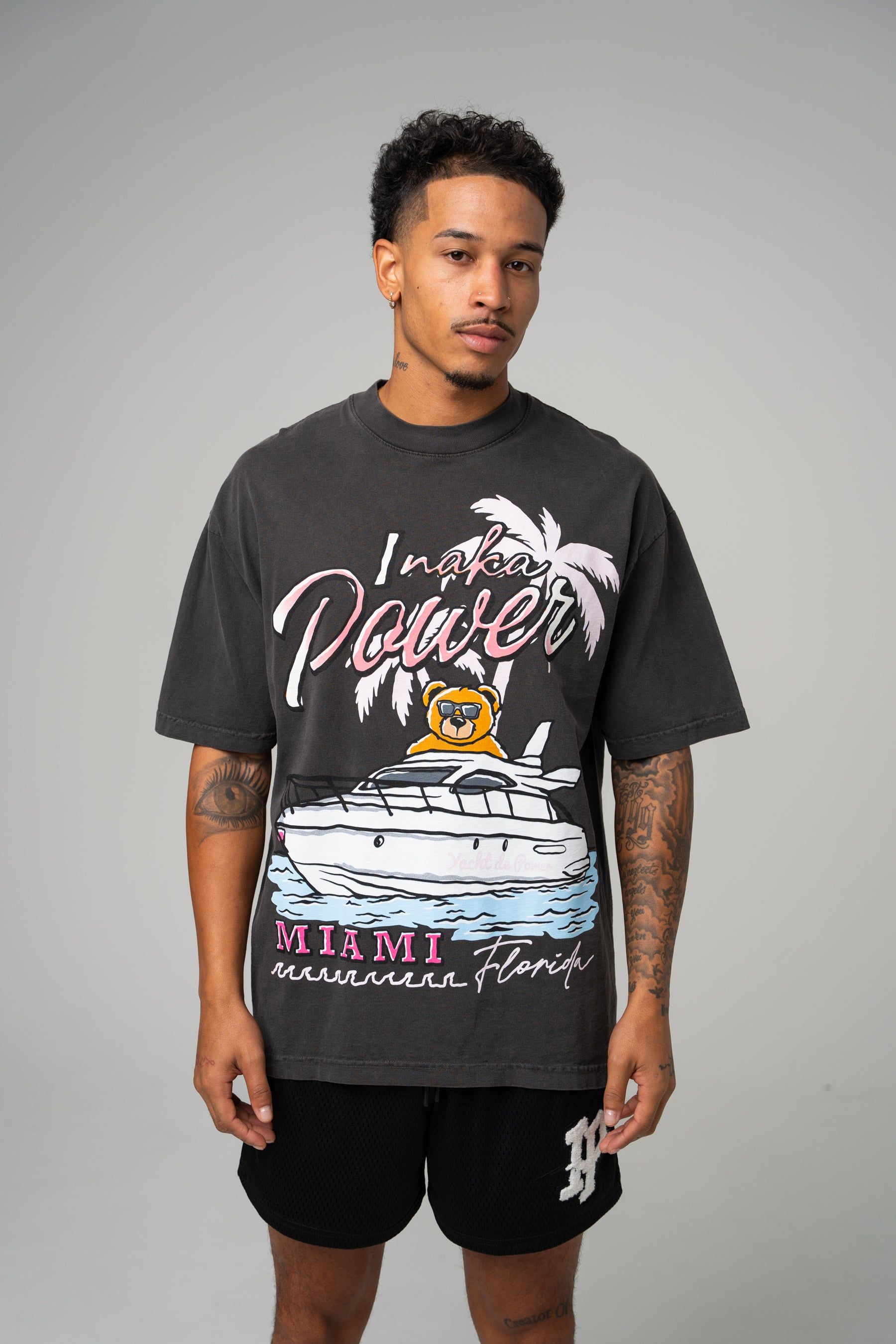 Yacht Teddy Tee - Vintage Black sold by Inaka power product image thumbnail 2