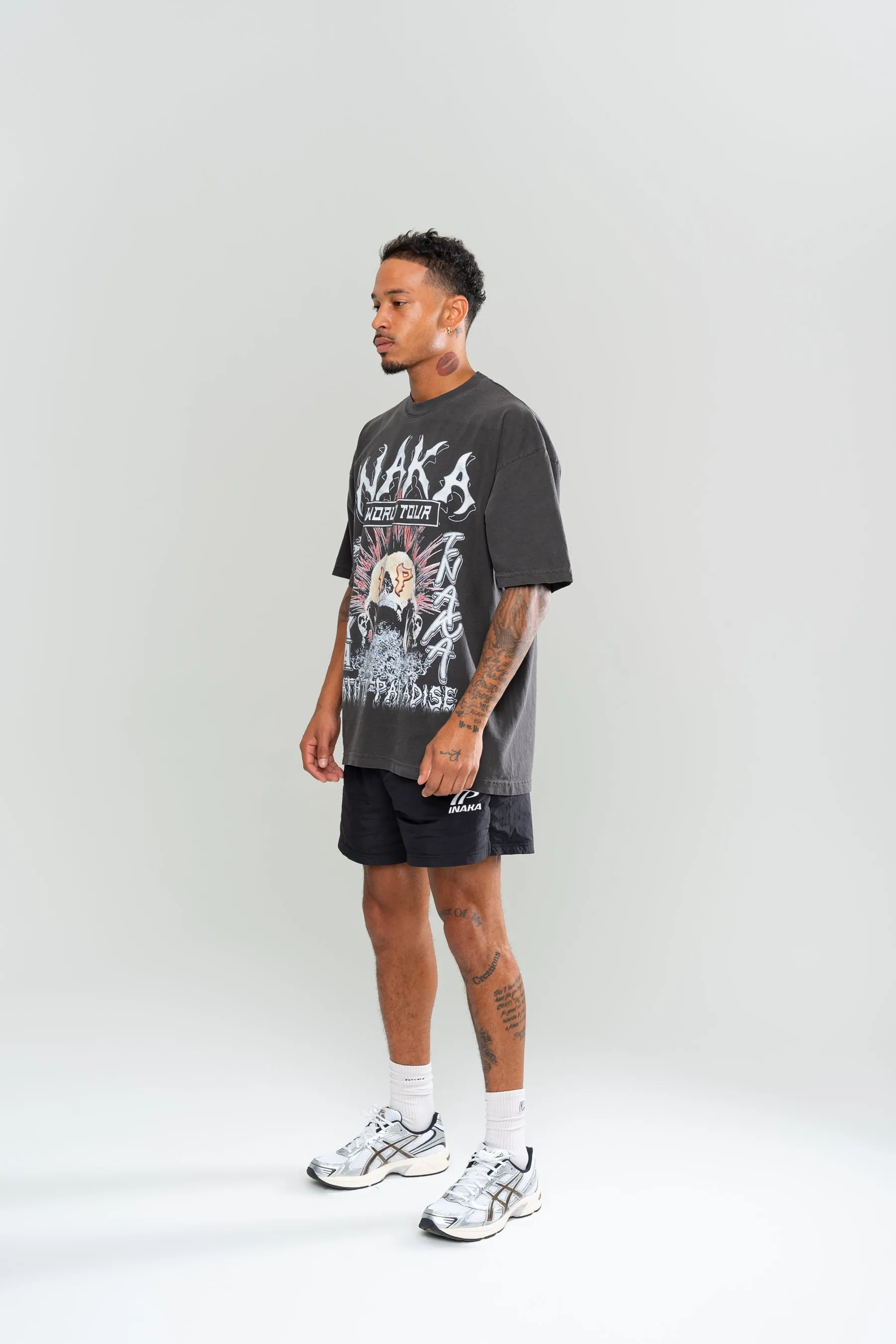 INAKA PATH TO PARADISE TEE - VINTAGE BLACK sold by Inaka power product image thumbnail 5
