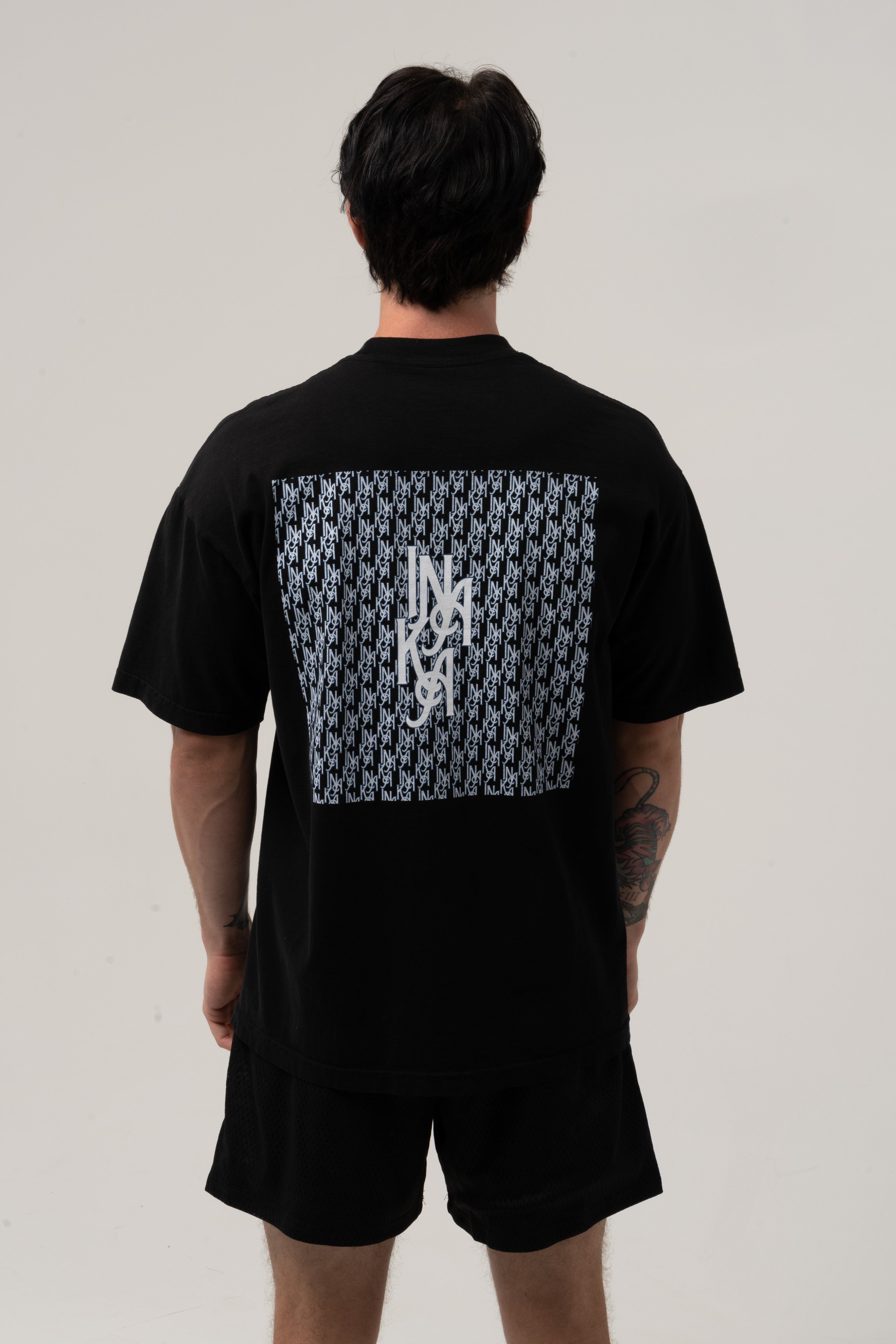Monochrome Tee Black sold by Inaka power product image thumbnail 2