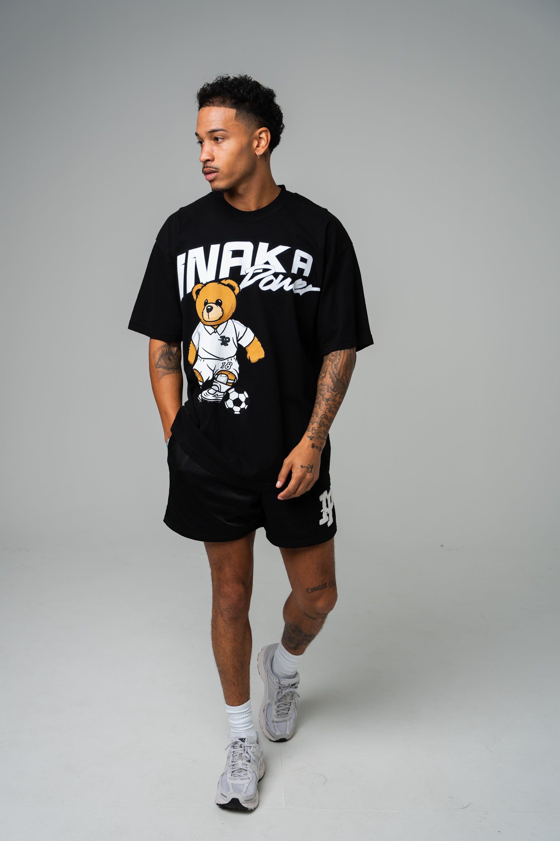 Real Teddy Tee - Black sold by Inaka power product image thumbnail 4