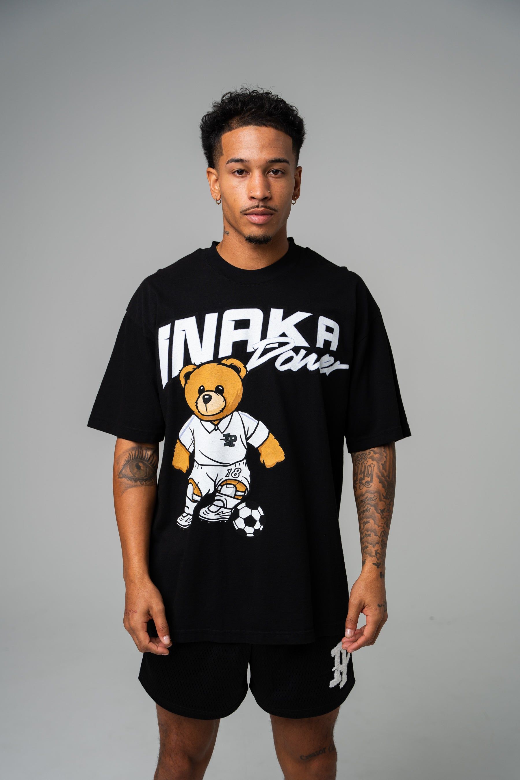 Real Teddy Tee - Black sold by Inaka power product image thumbnail 5