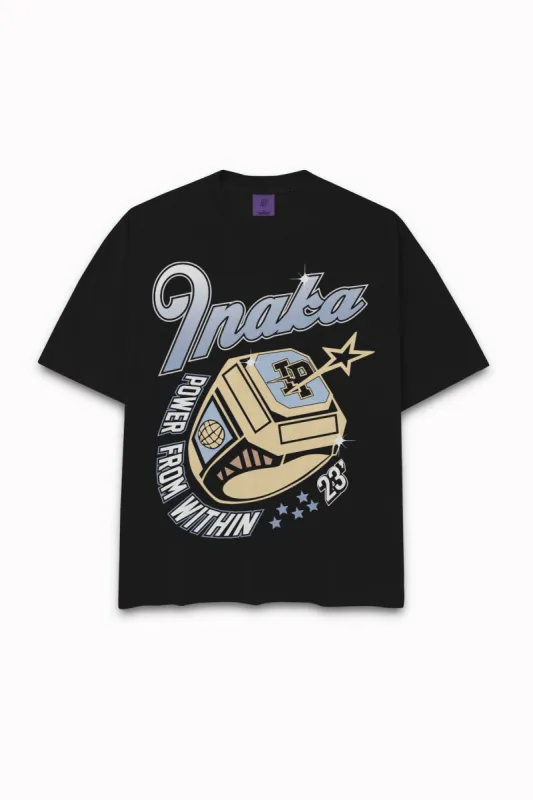 INAKA RINGS TEE - BLUE sold by Inaka power