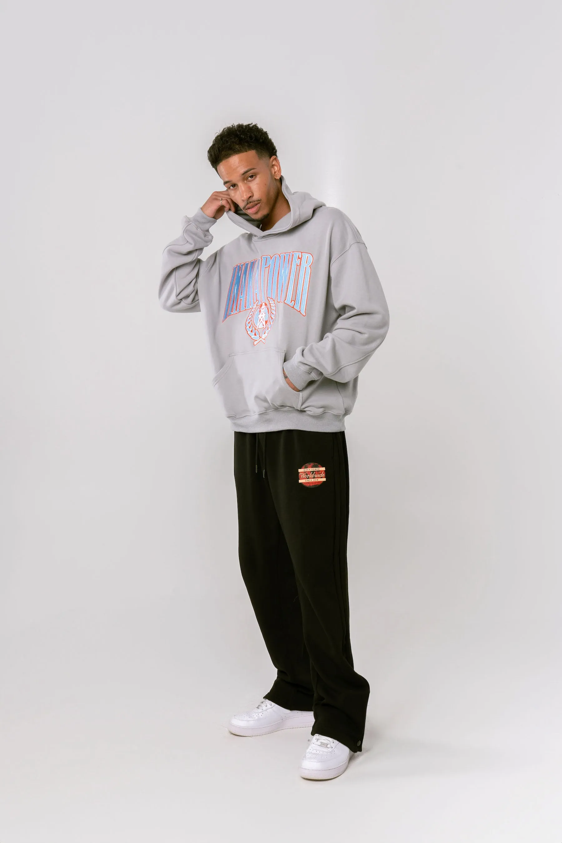 HTX OILERS HOODIE - GREY sold by Inaka power product image thumbnail 2